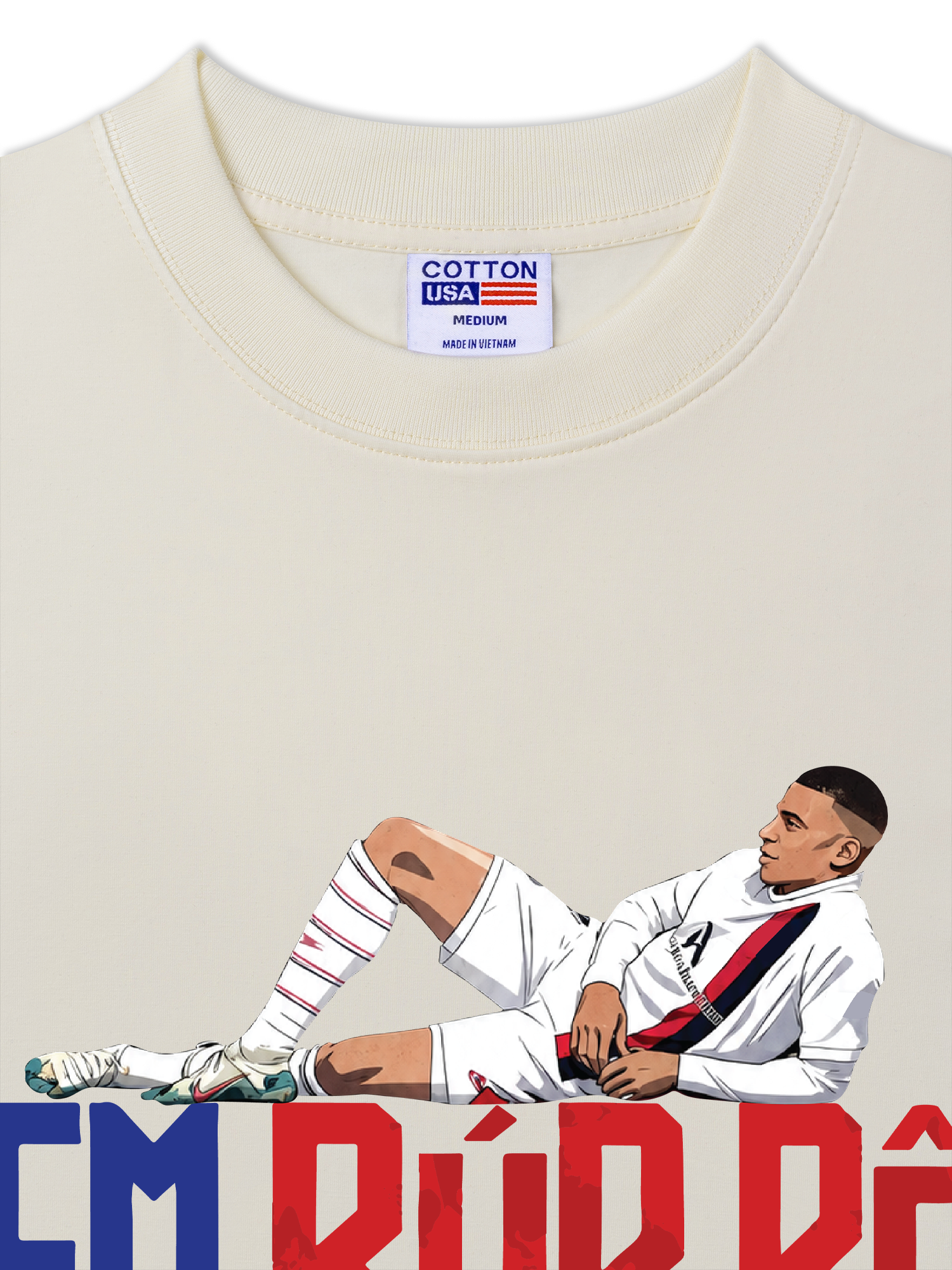 Áo Thun Relaxed Fit Soccer Em Búp Bê