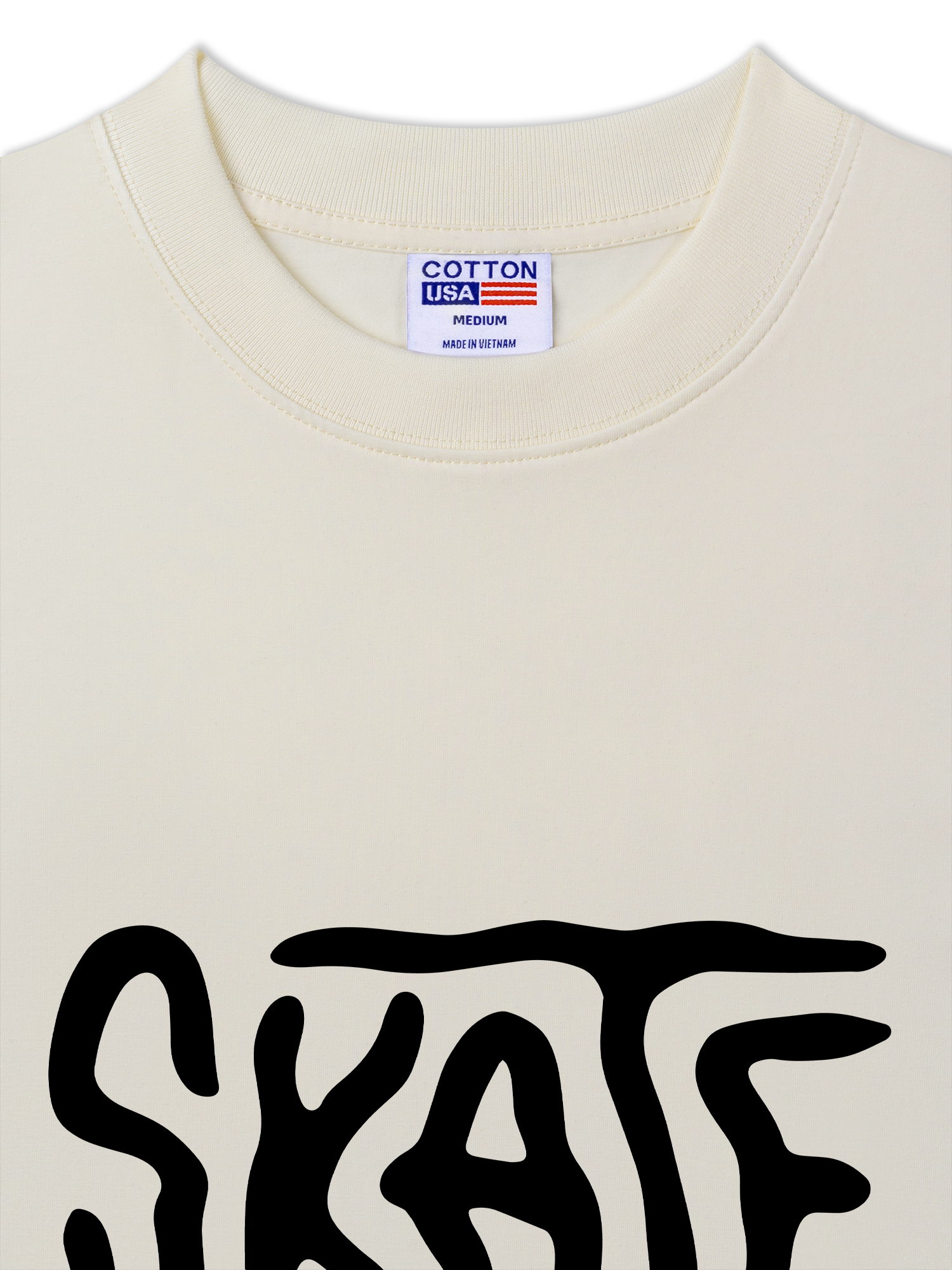 Áo Thun Relaxed Fit Wavy Skate