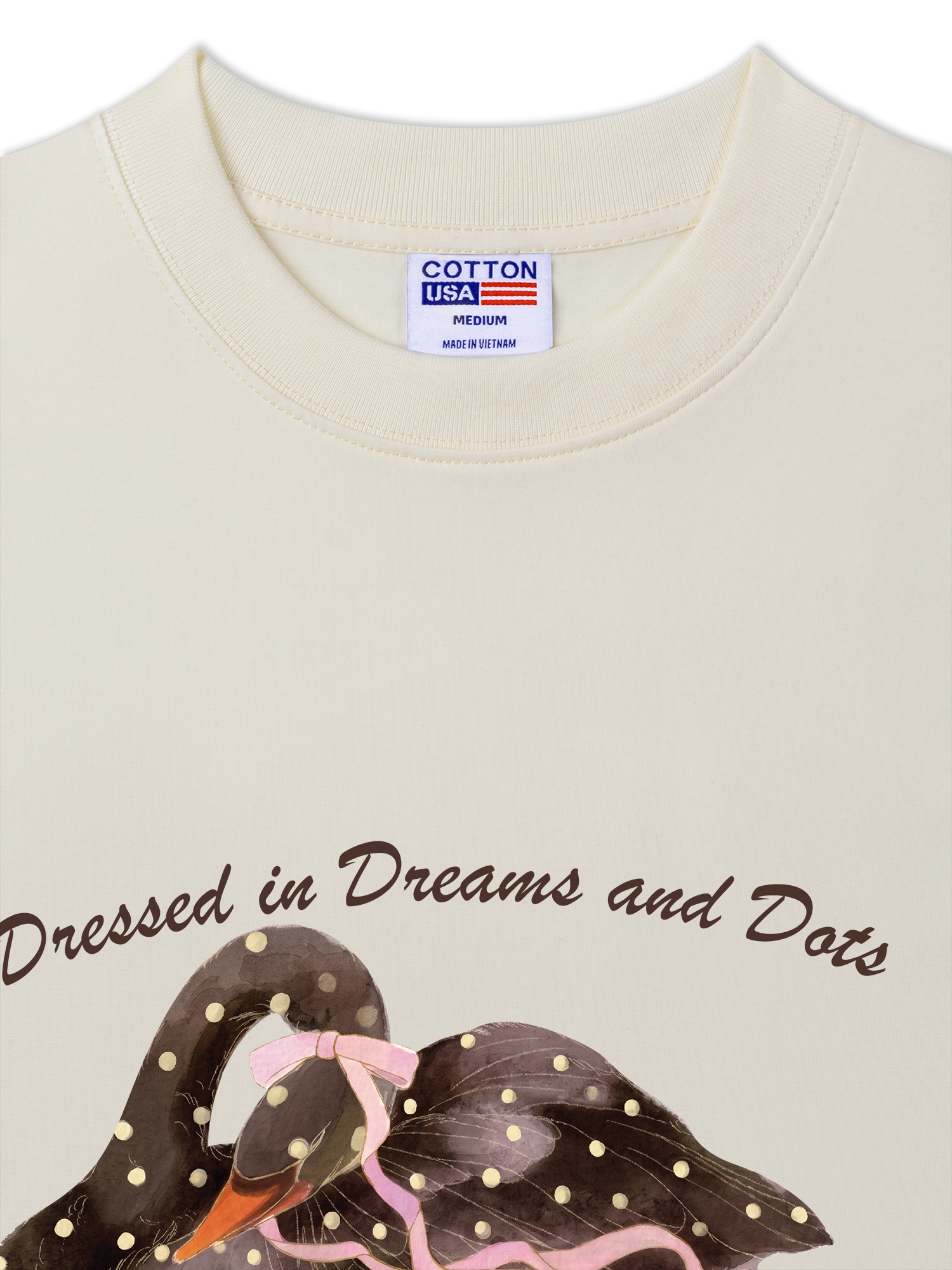 Áo Thun Relaxed Fit Farm Dressed In Dreams And Dots