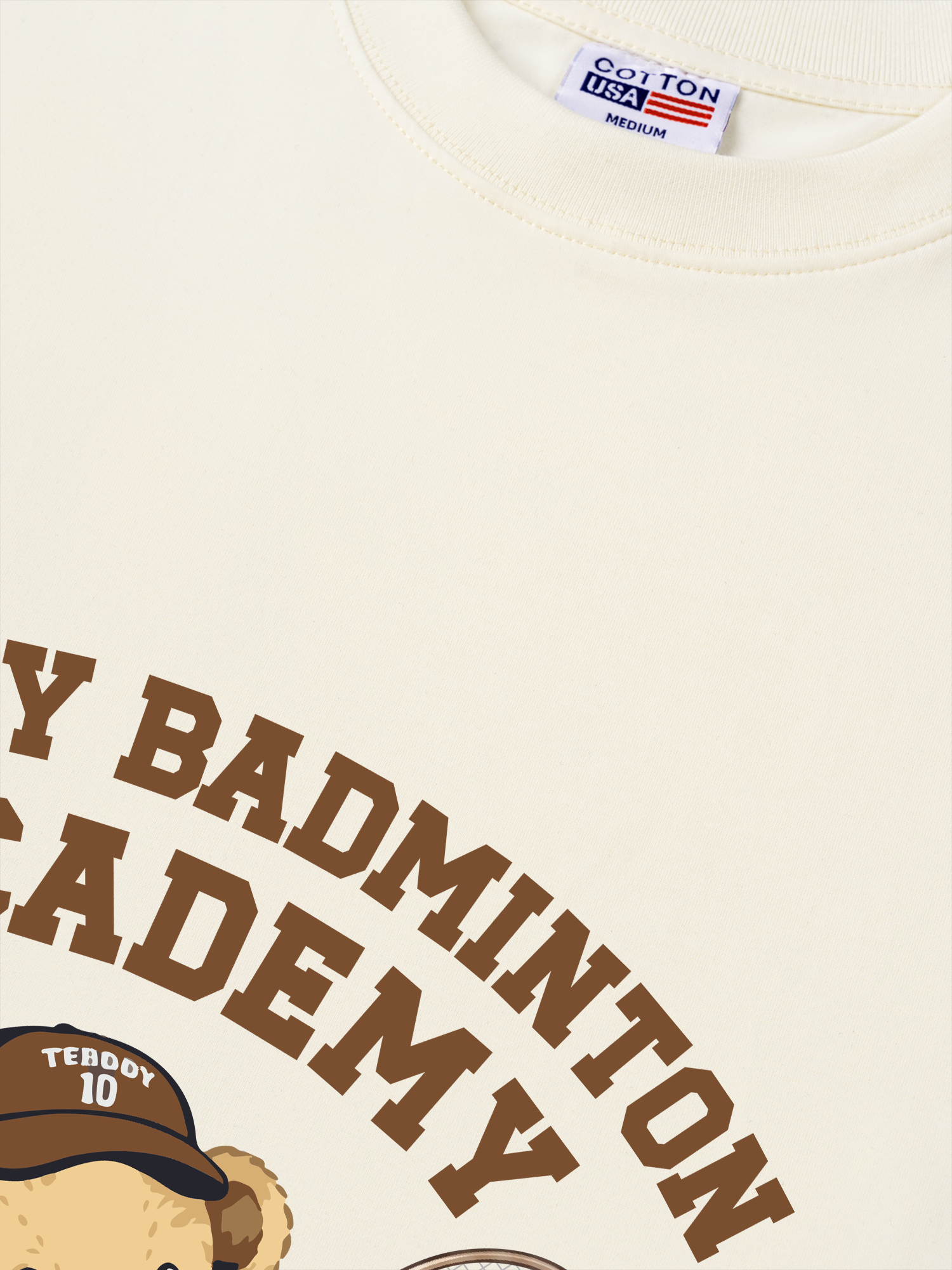 Áo Thun Relaxed Fit Badminton Academy