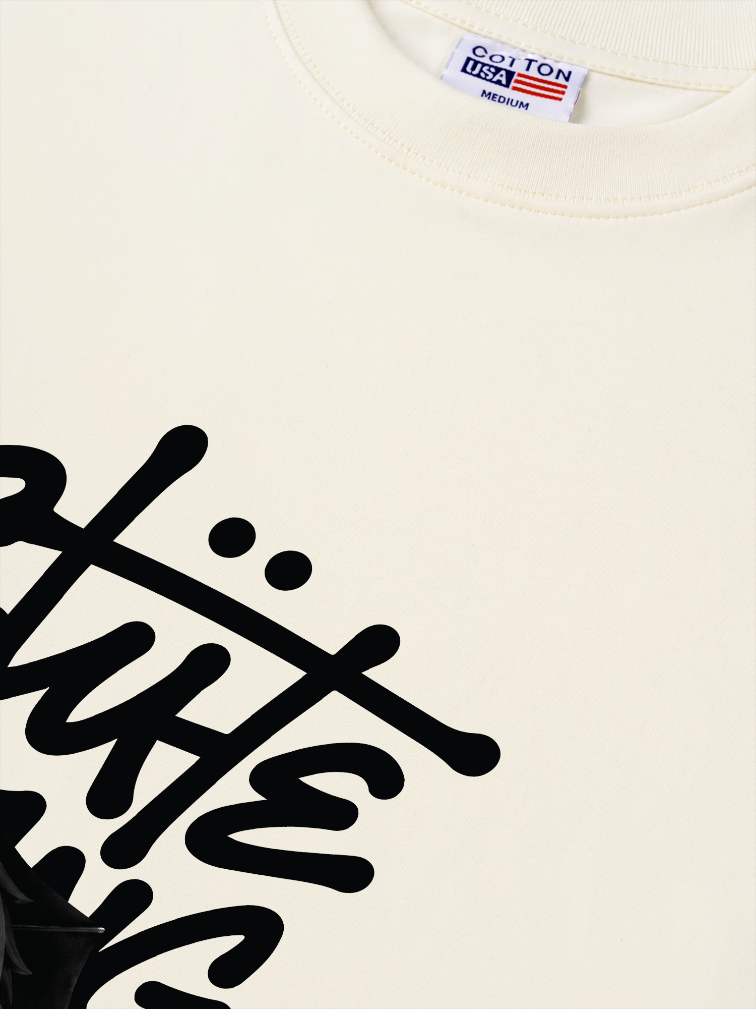 Áo Thun Relaxed Fit Cute Gang Black Boy