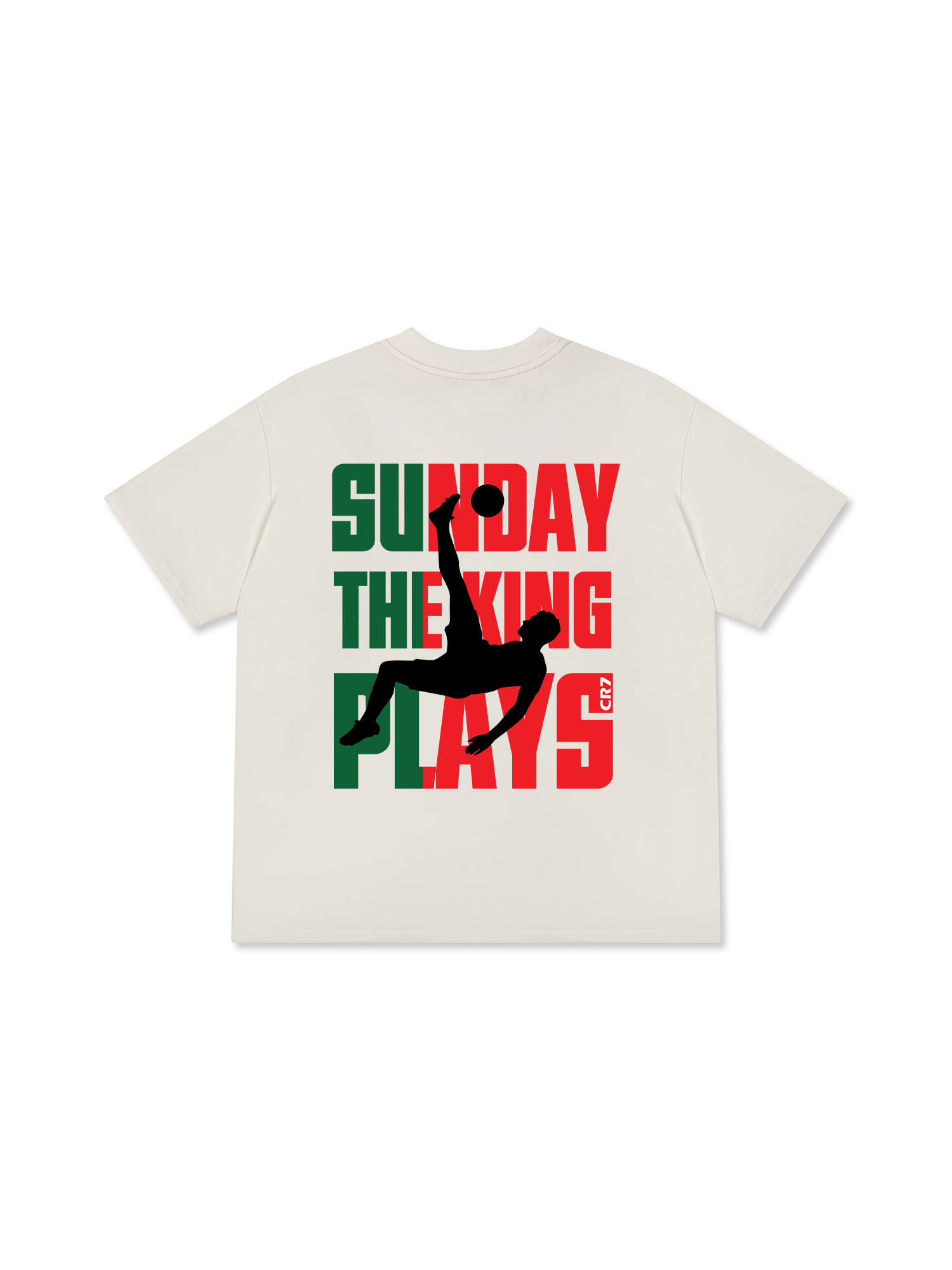 Áo Thun Relaxed Fit Soccer Sunday The King Plays