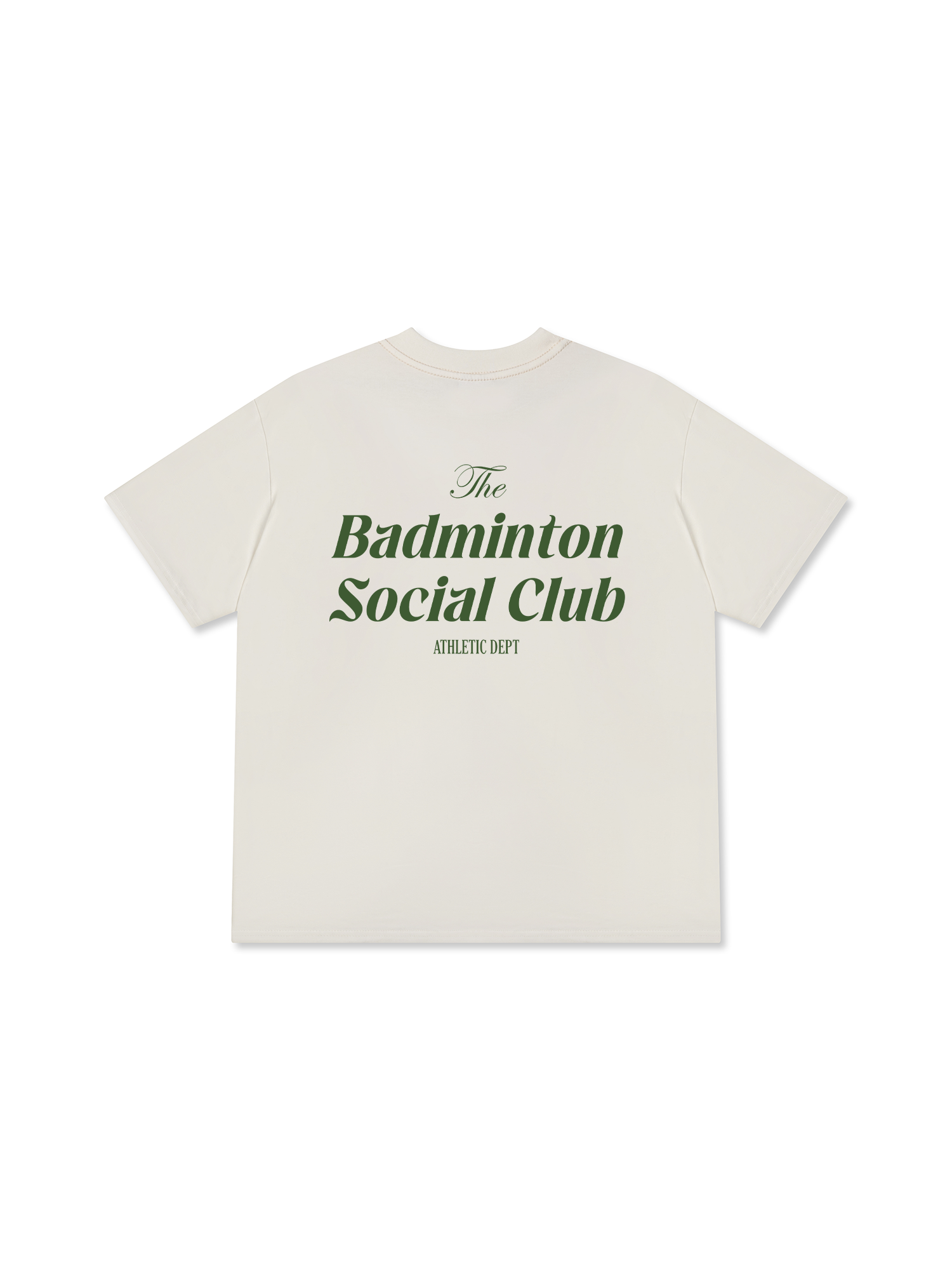 Áo Thun Relaxed Fit Badminton Social Club Athletic Dept