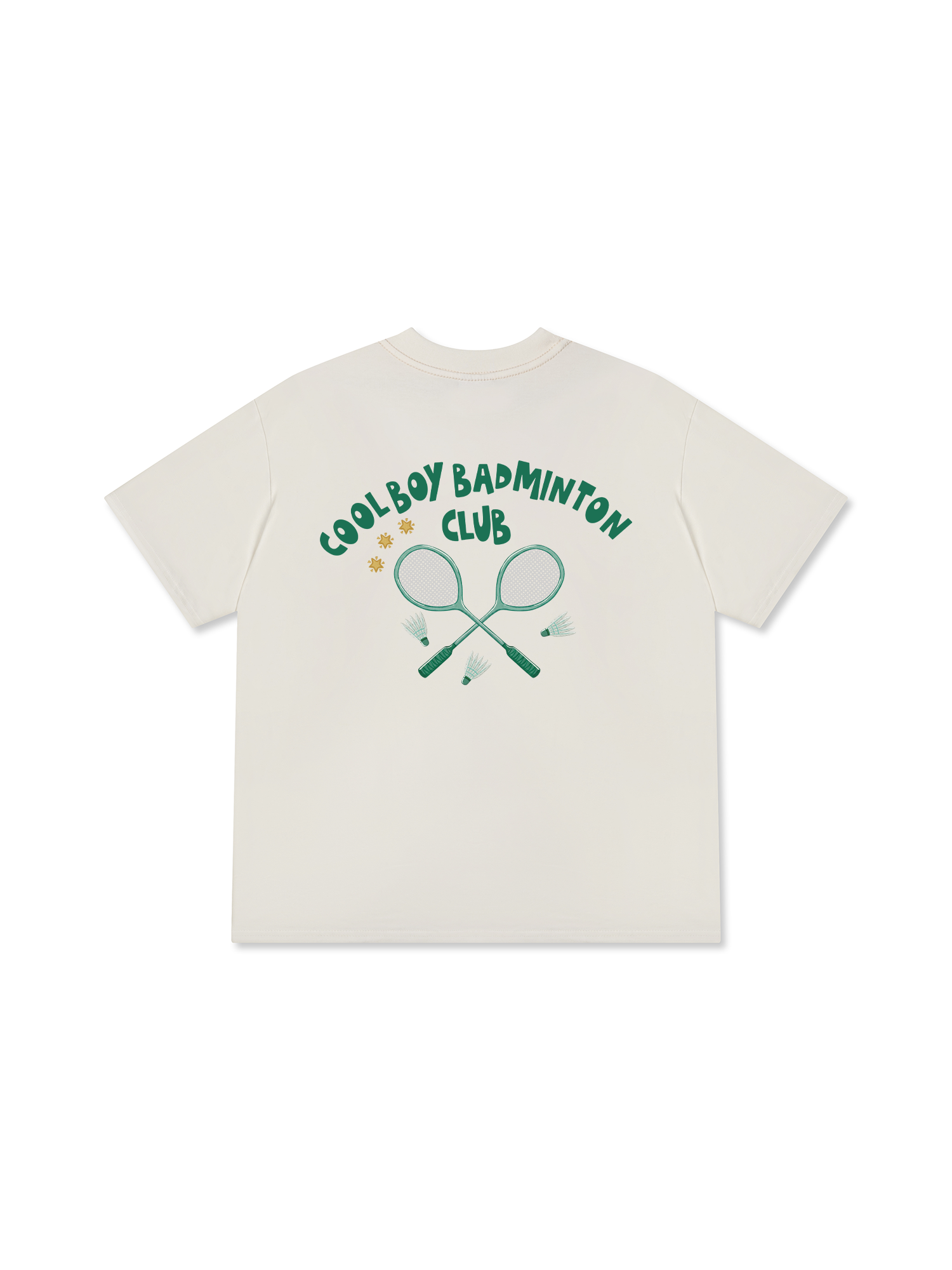 Áo Thun Relaxed Fit Badminton Cool Boy Club