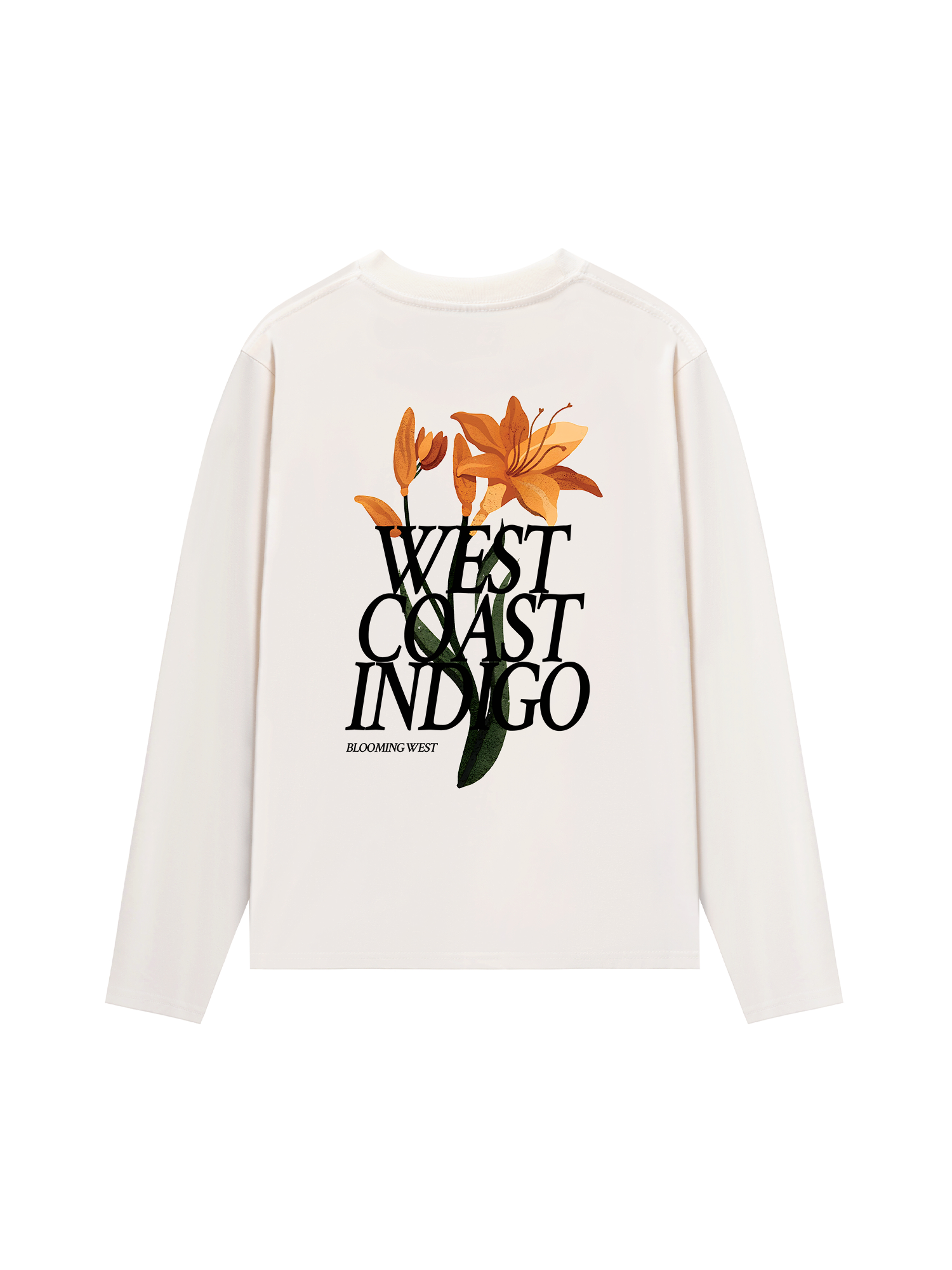 Áo Thun Dài Tay West coast indigo