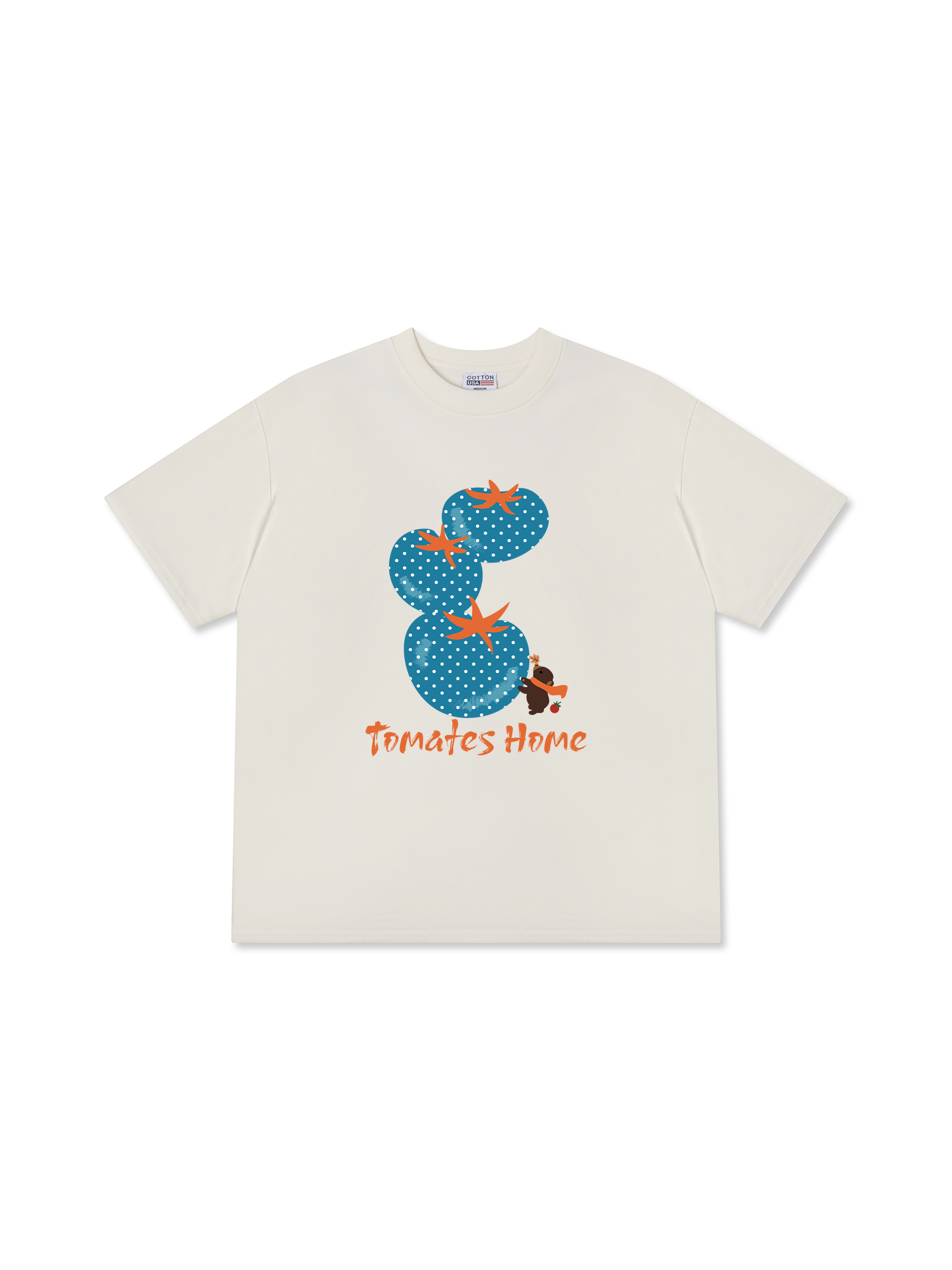 Áo Thun Relaxed Fit Dotty Mood Tomates Home