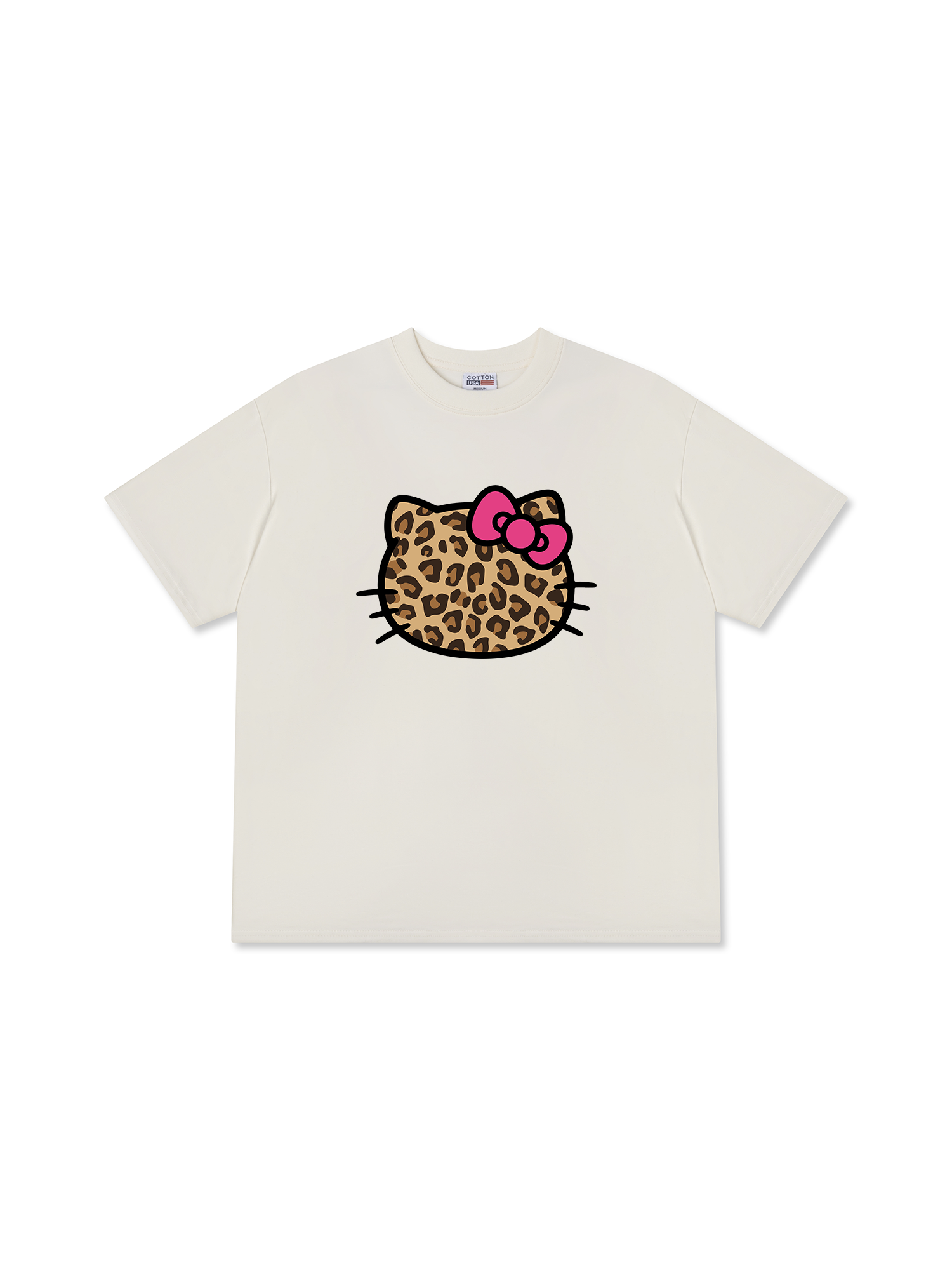 Áo Thun Relaxed Fit Urban Leopard Kitty