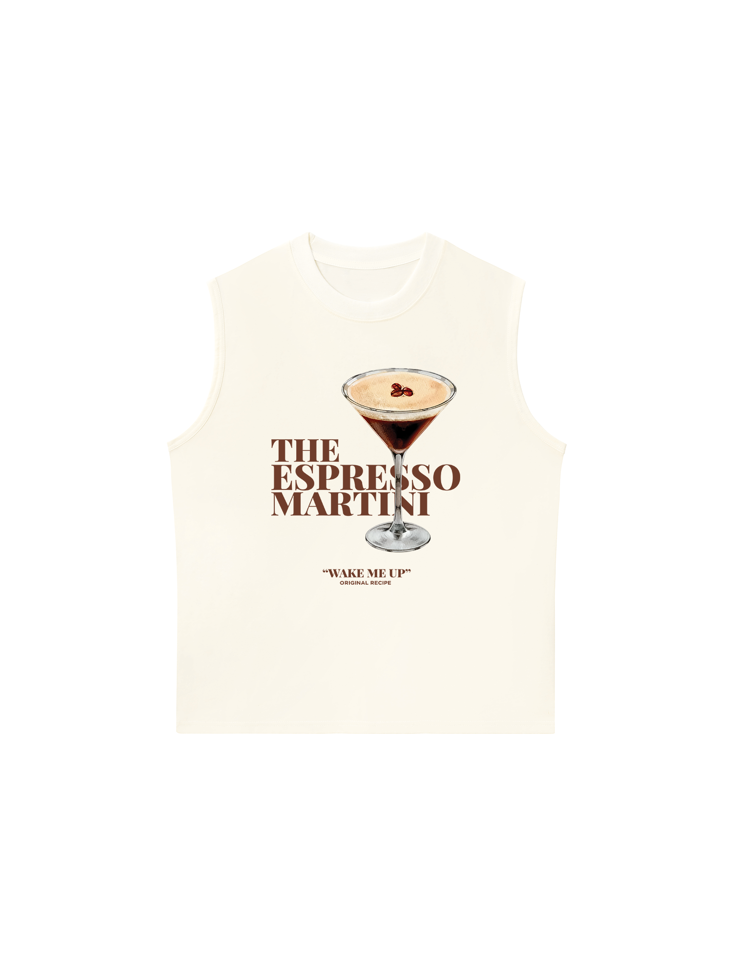 Áo Ba Lỗ Relaxed Fit The Espresso Martini