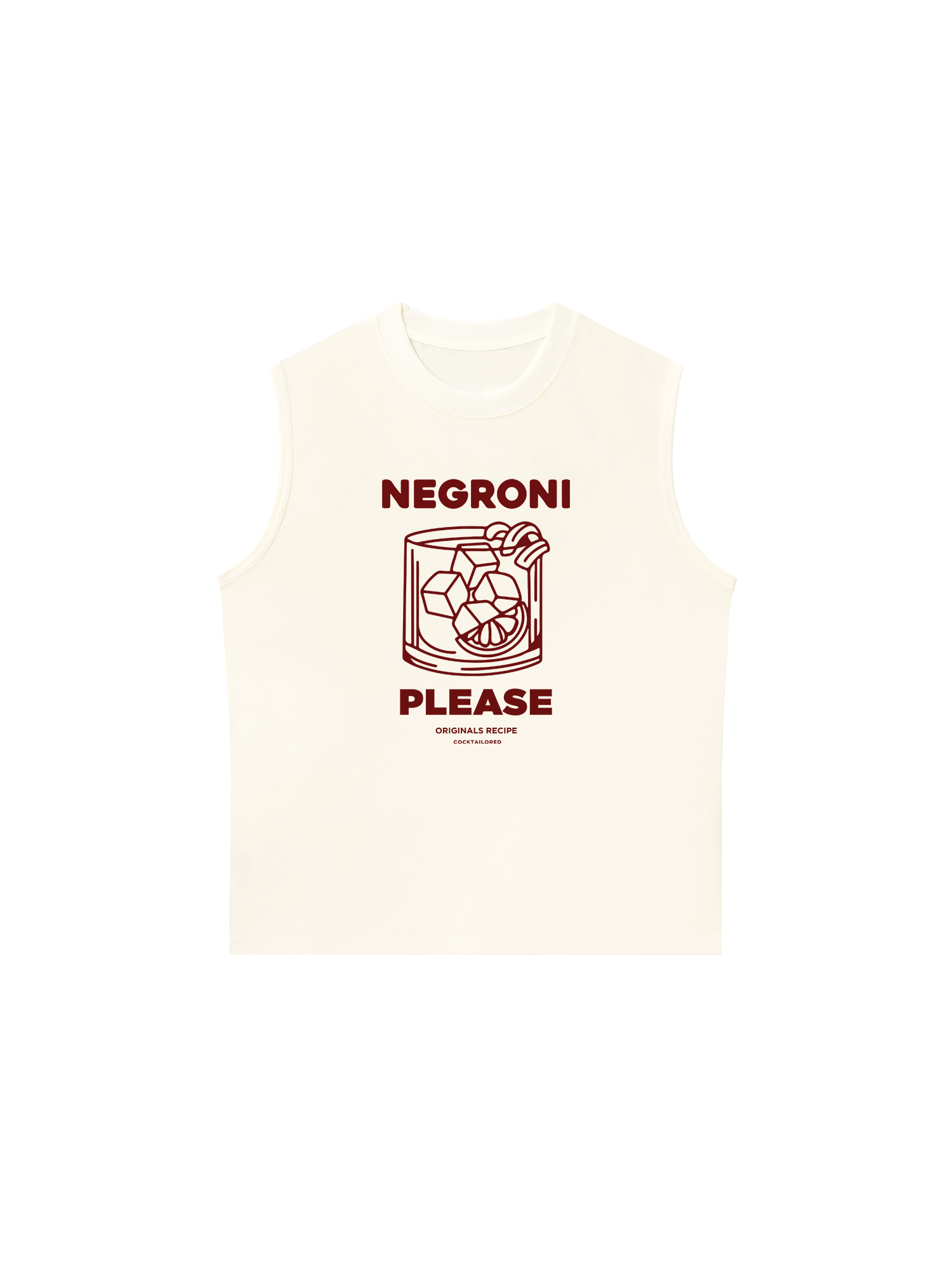 Áo Ba Lỗ Relaxed Fit Negroni Please