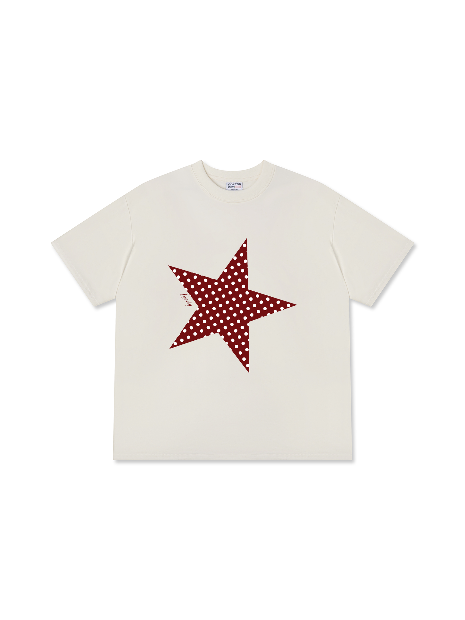Áo Thun Relaxed Fit Dotty Mood Polka Dot Star