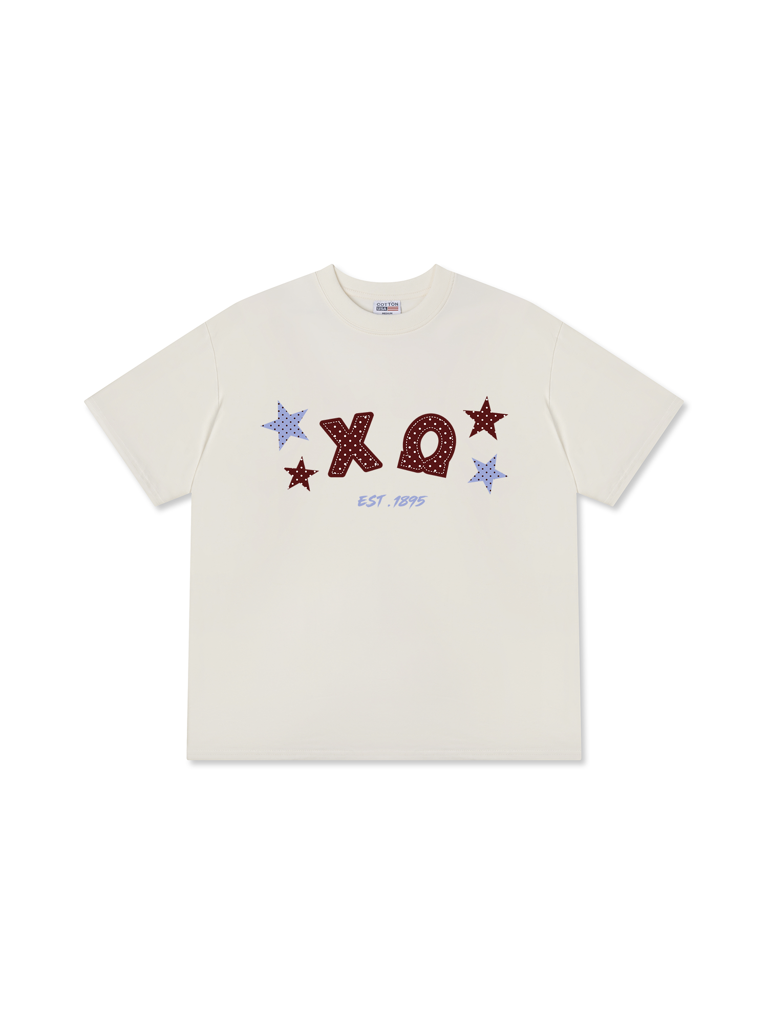 Áo Thun Relaxed Fit Dotty Mood Midnight Polka