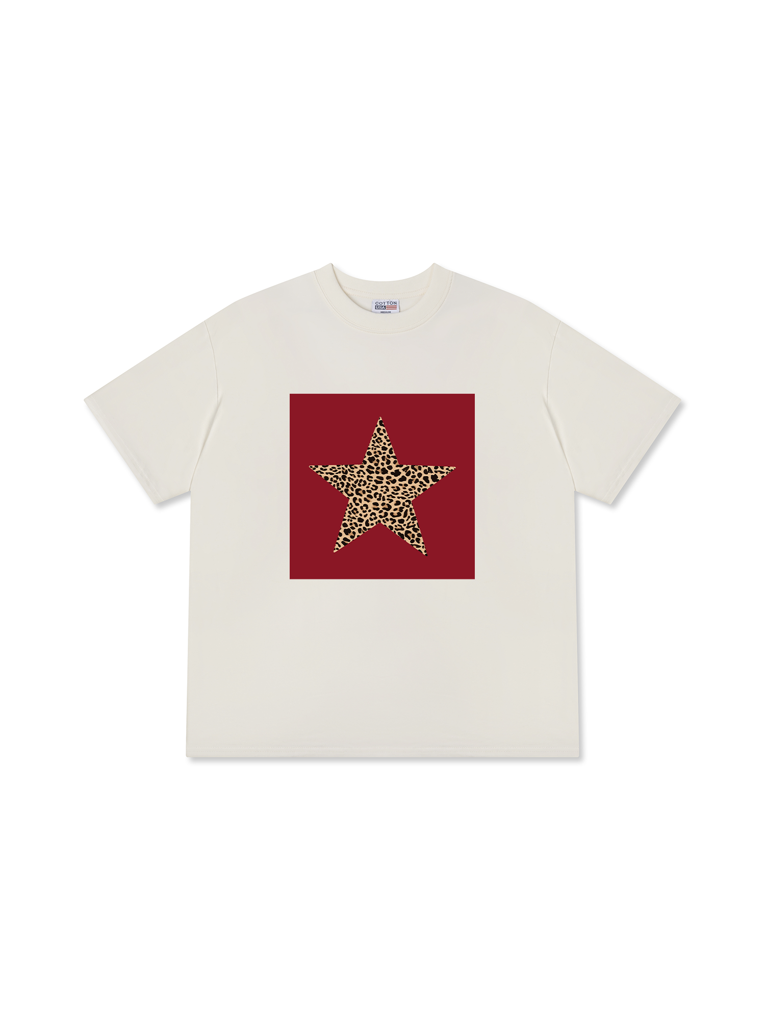 Áo Thun Relaxed Fit Urban Leopard Star