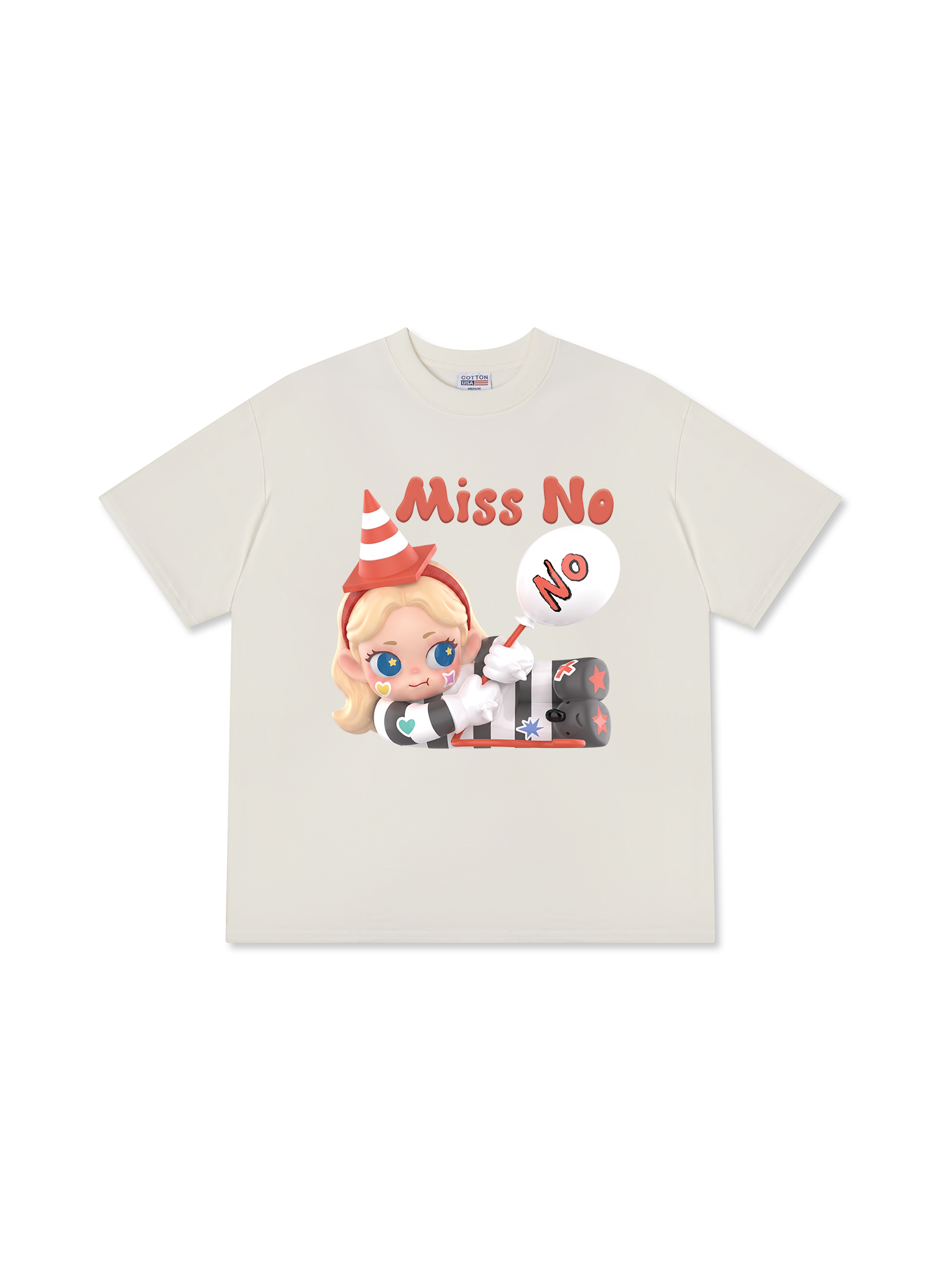 Áo Thun Relaxed Fit Cute Gang Miss No
