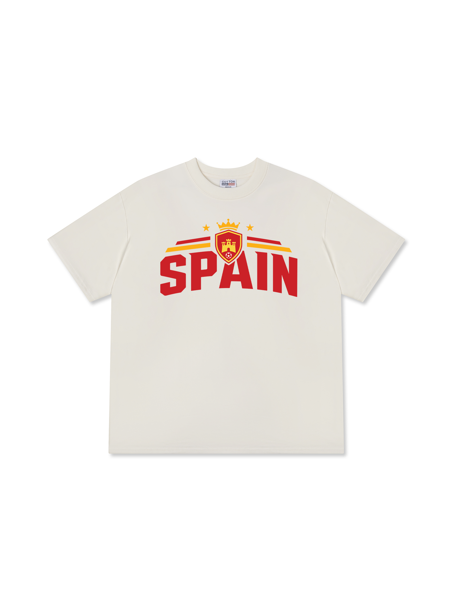 Áo Thun Relaxed Fit Soccer Spain Play With Pasion
