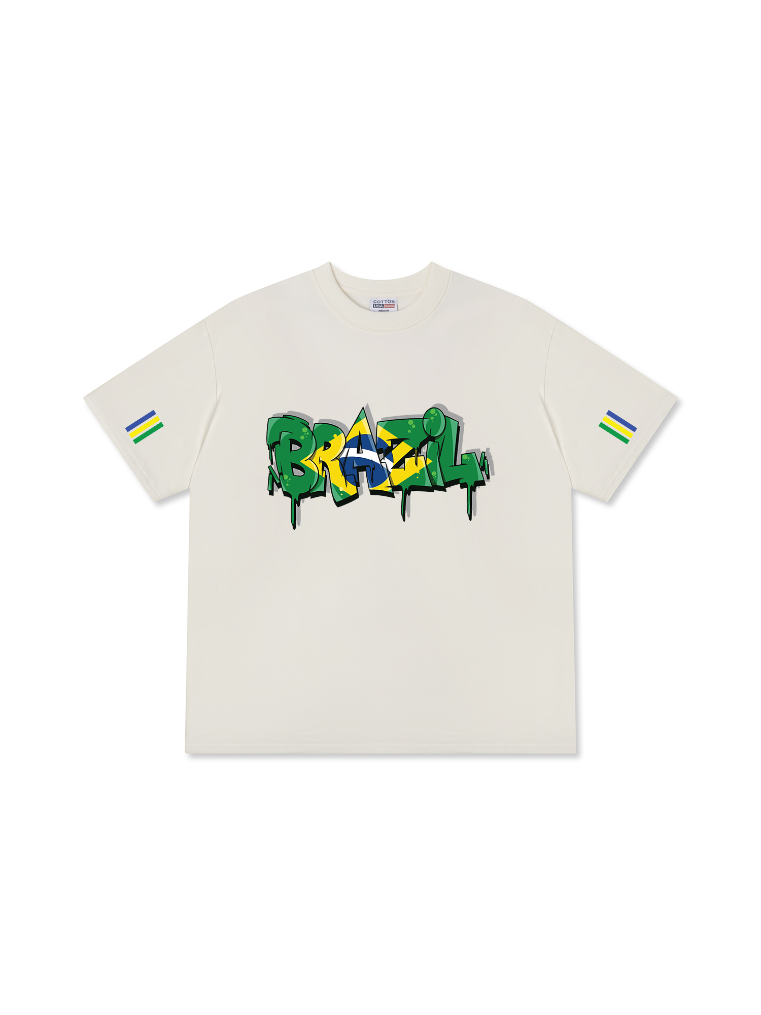 Áo Thun Relaxed Fit Soccer Soccer Brazil