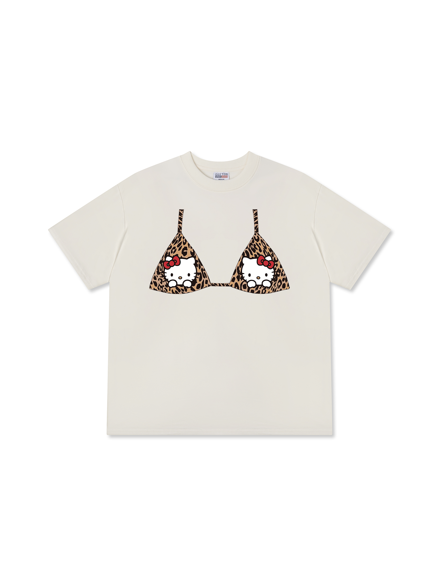 Áo Thun Relaxed Fit Urban Leopard Bikini