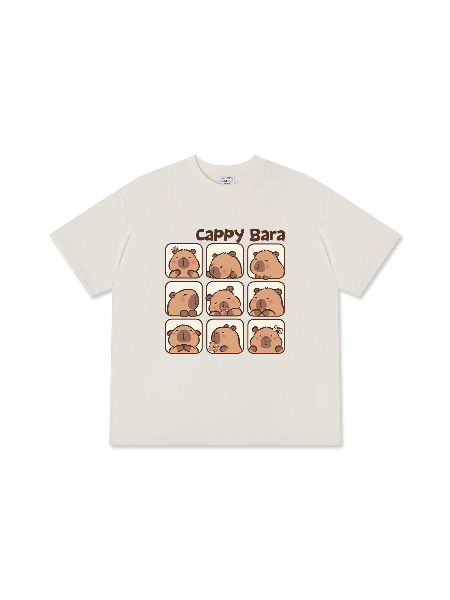 Áo Thun Relaxed Fit Farm Cappy Bara