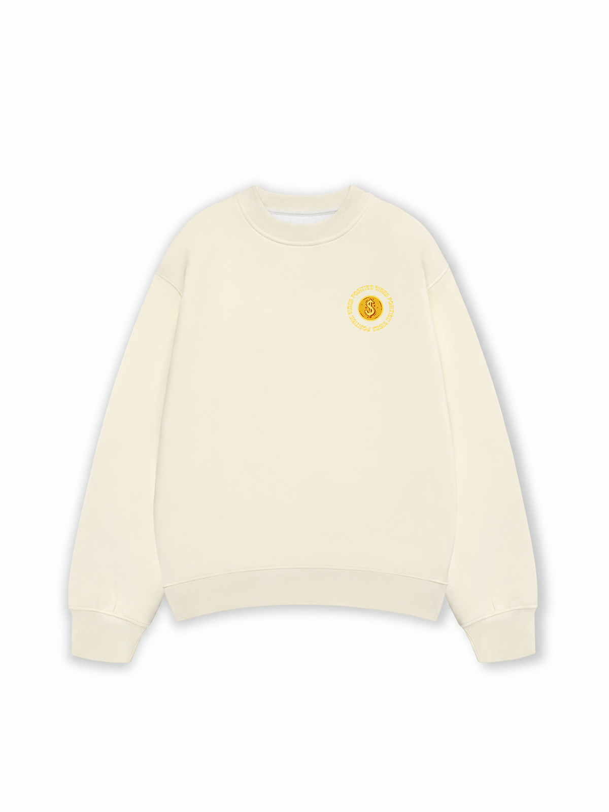 Áo Sweater Nỉ Hai Da Money Positive Vibe