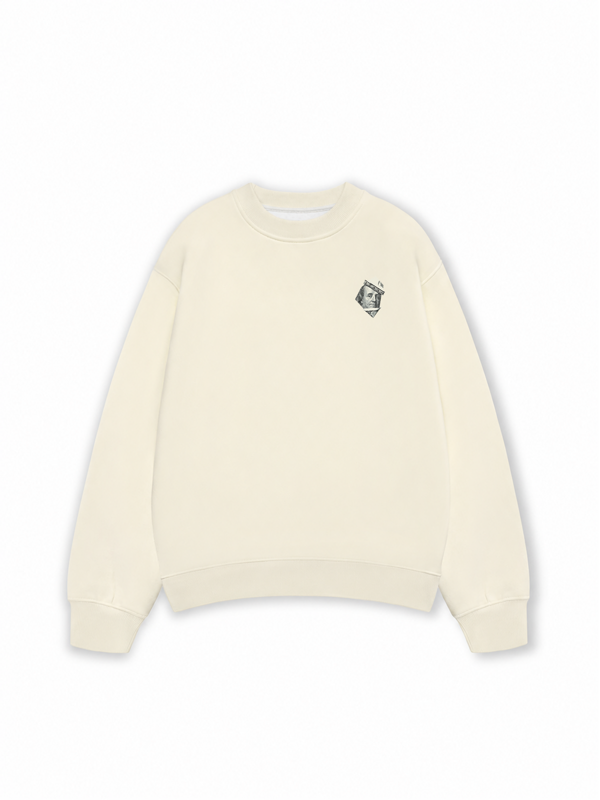 Áo Sweater Nỉ Hai Da Money Origami Hustle