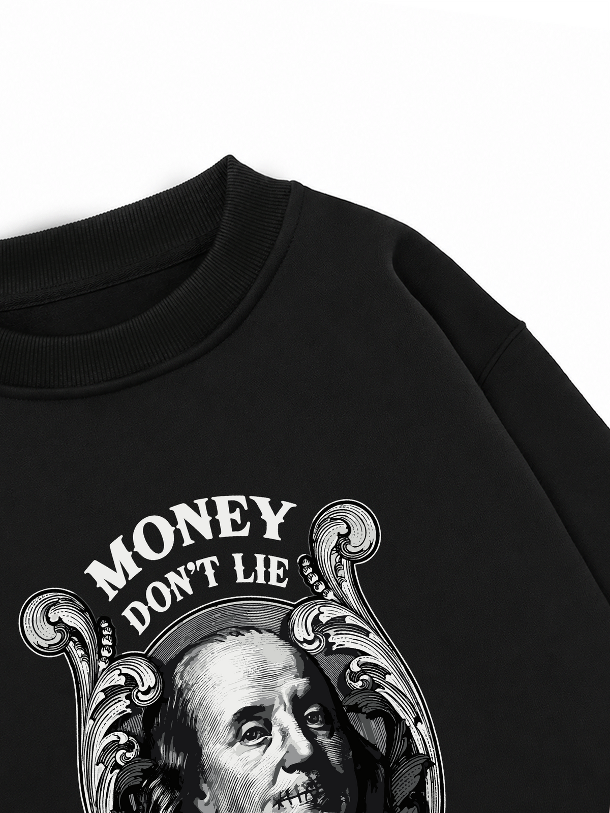 Áo Sweater Nỉ Hai Da Money Don't Lie