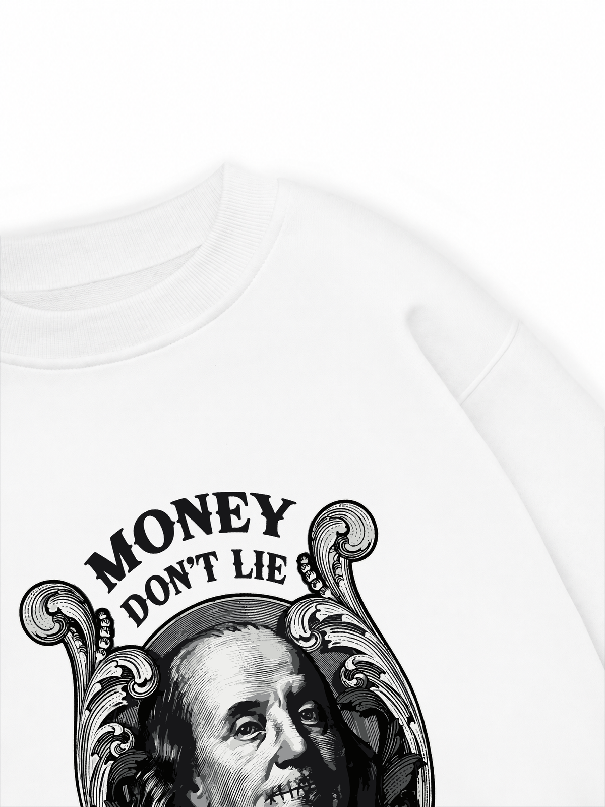Áo Sweater Nỉ Hai Da Money Don't Lie