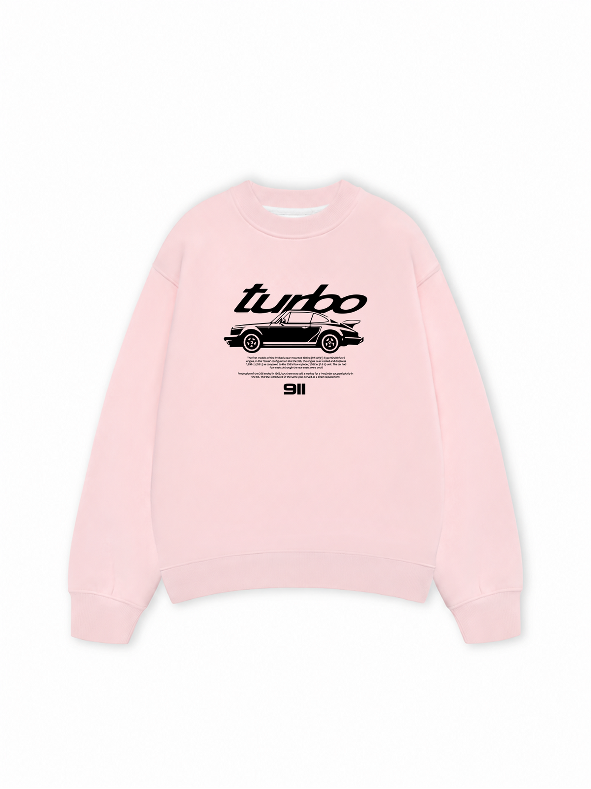 Áo Sweater Nỉ Hai Da Porsche Classic 911 Turbo