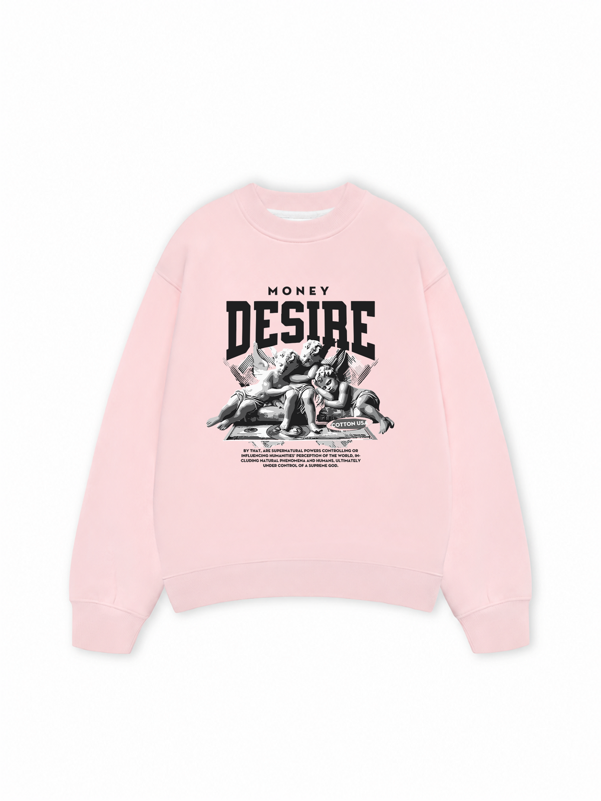 Áo Sweater Nỉ Hai Da Money Desire Angel