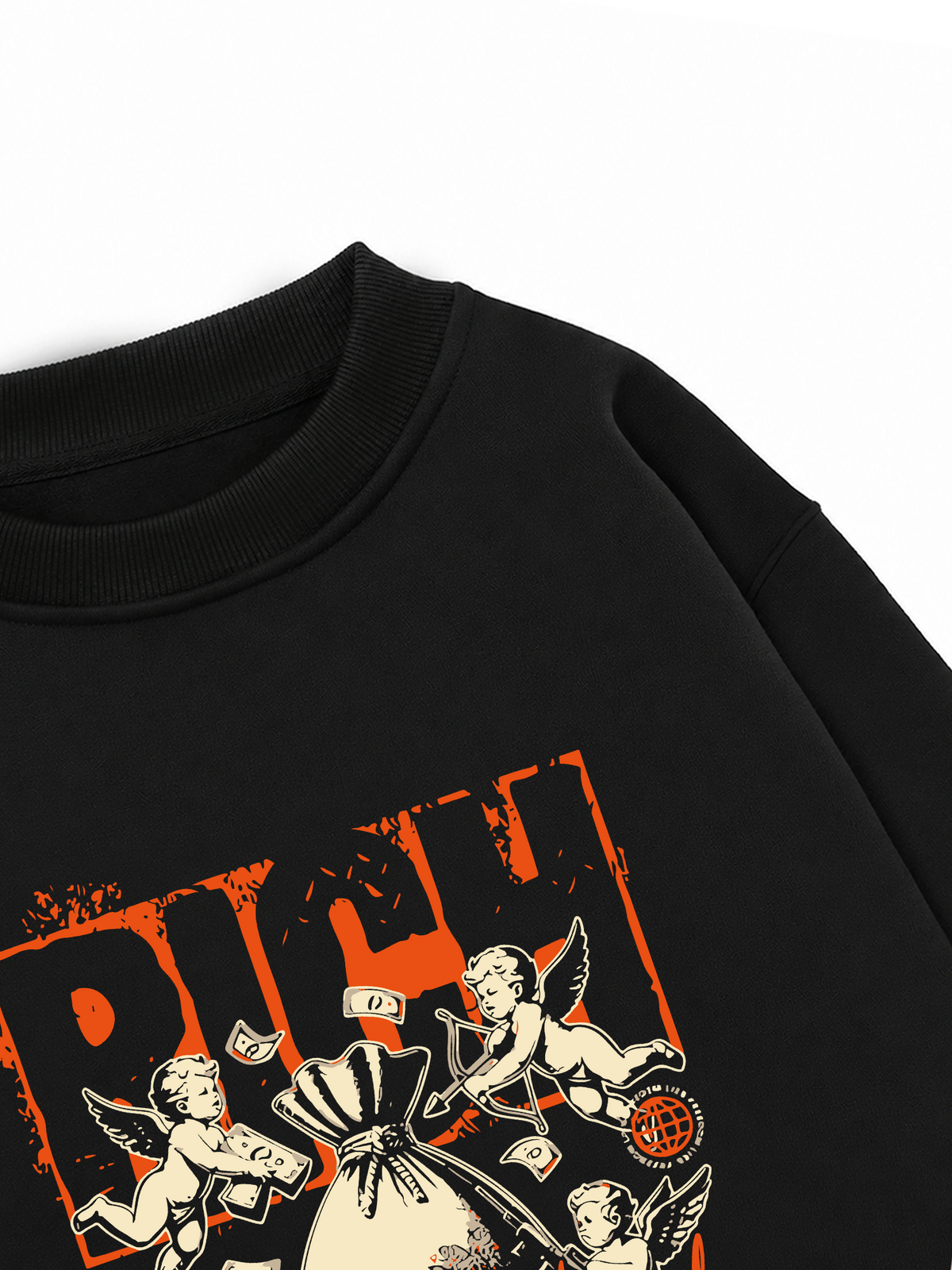 Áo Sweater Nỉ Hai Da Money The Spirit Of The Hustler