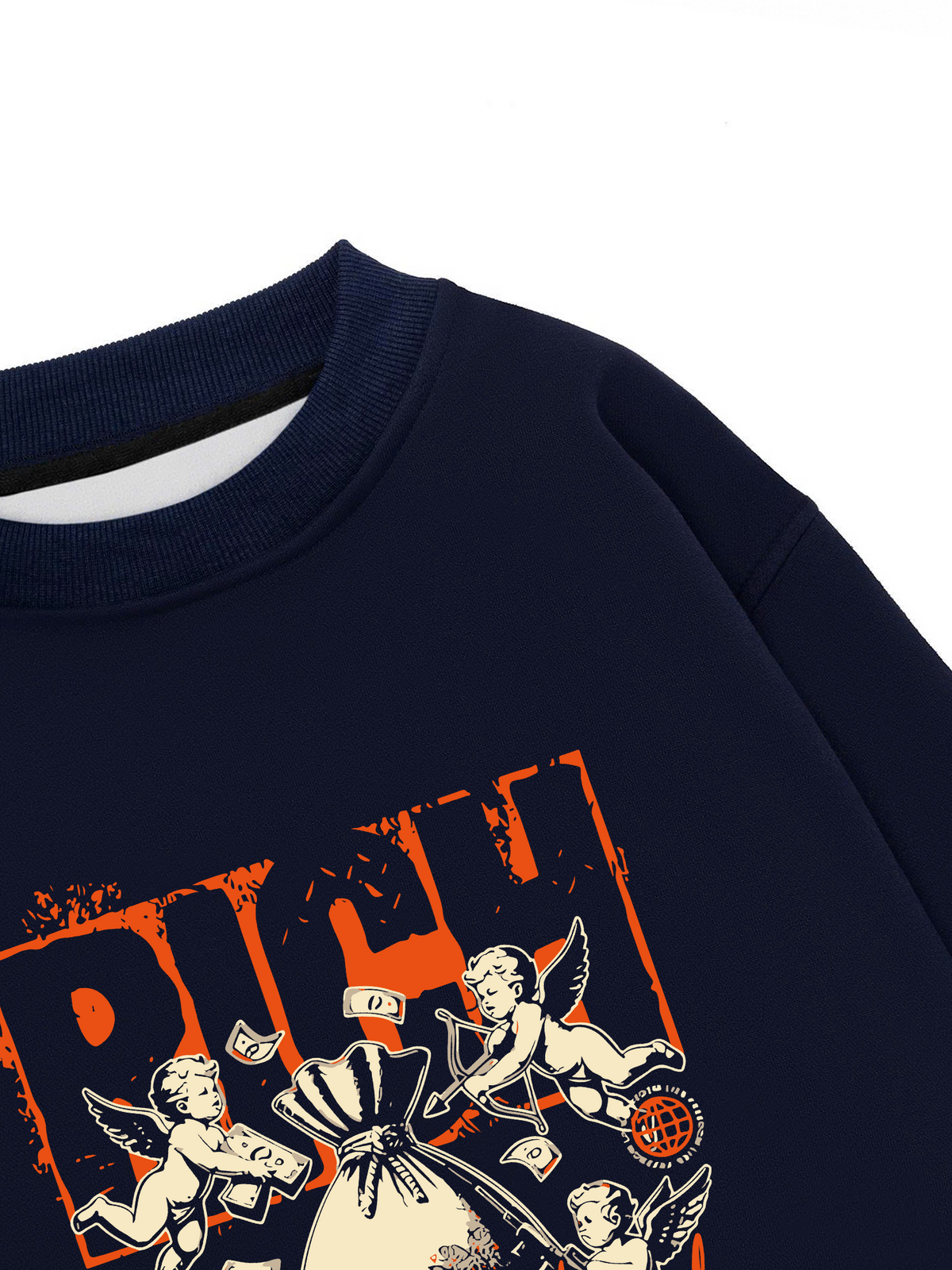 Áo Sweater Nỉ Hai Da Money The Spirit Of The Hustler