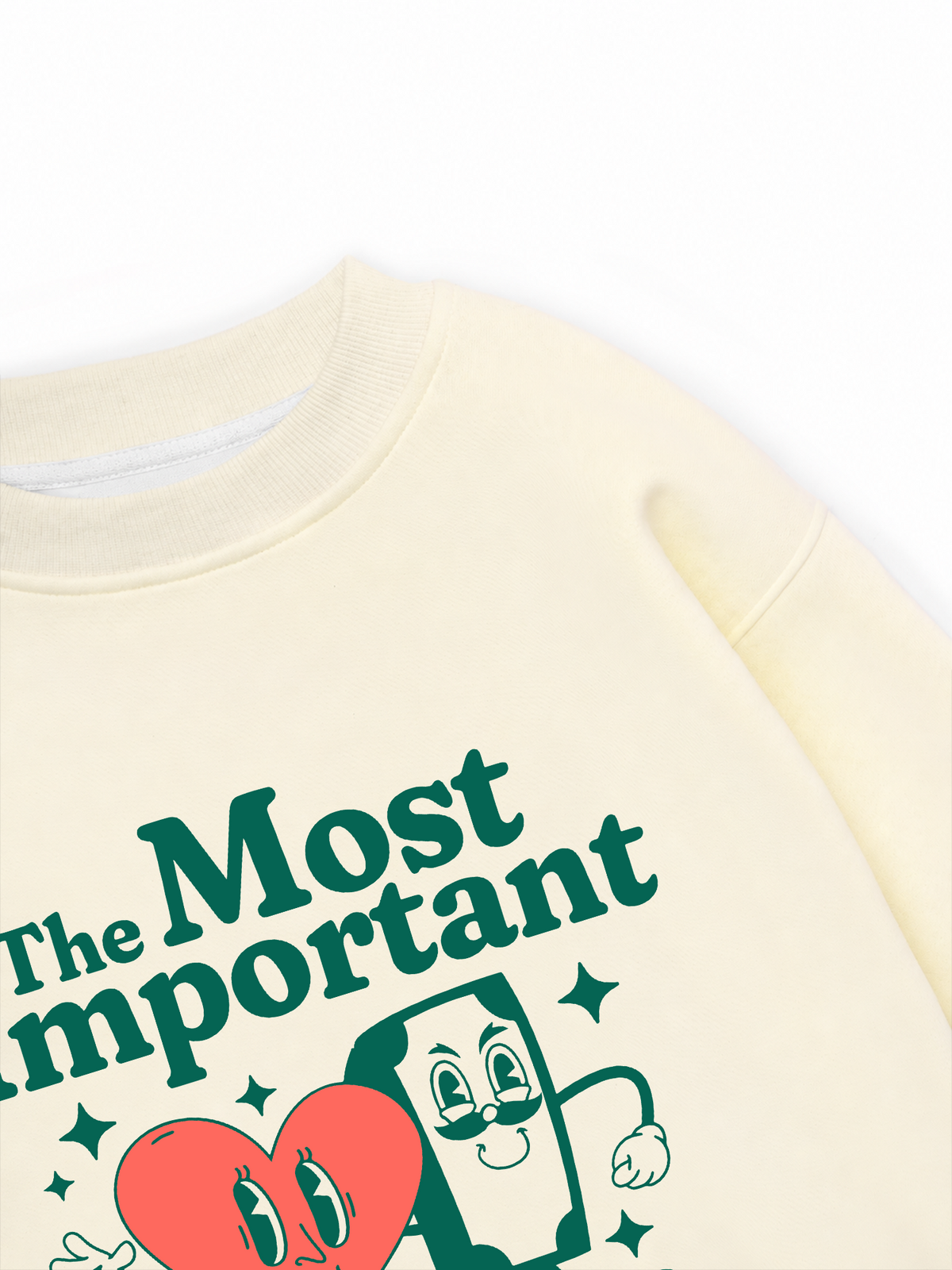 Áo Sweater Nỉ Hai Da Money The Most Important