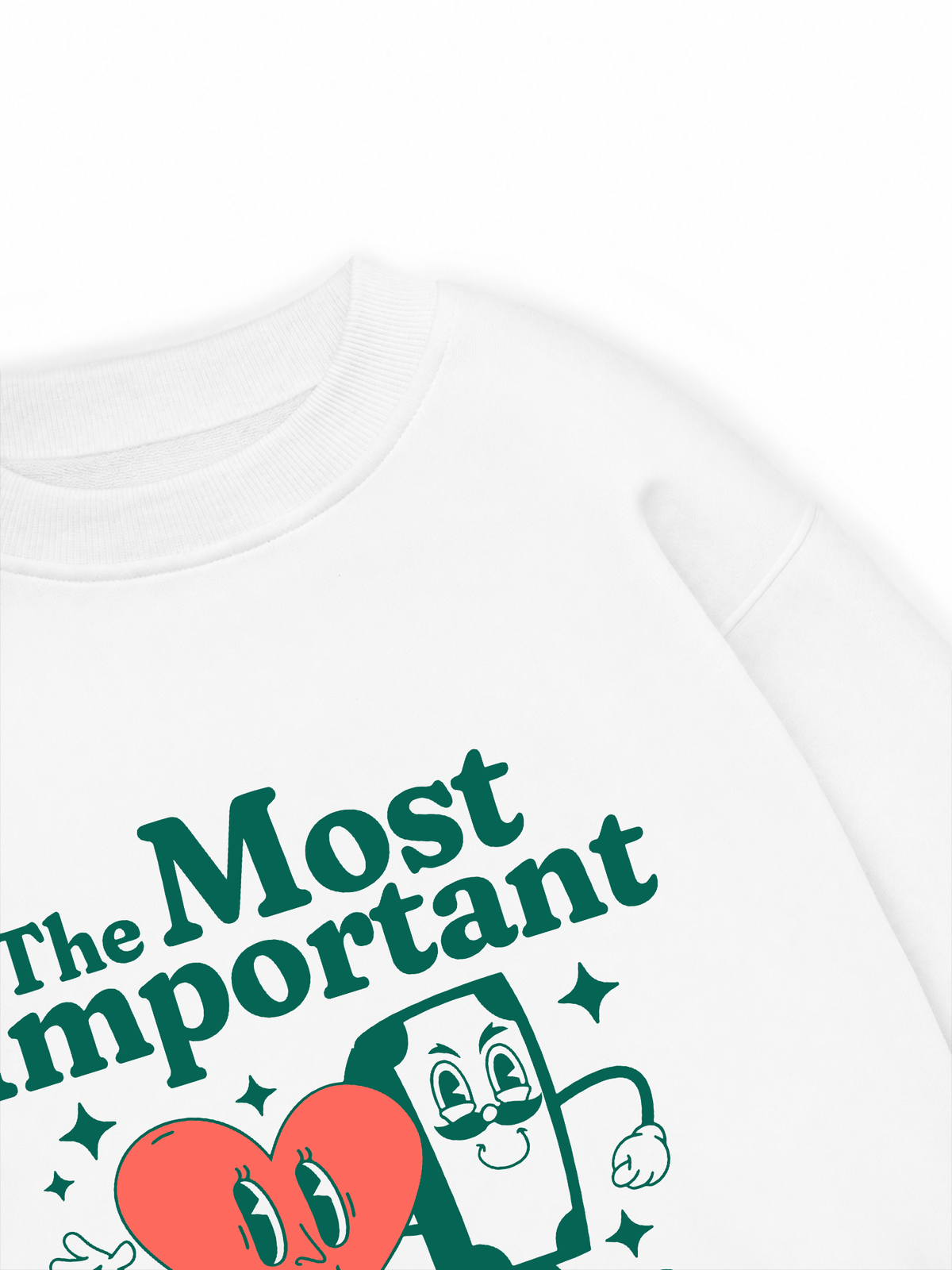 Áo Sweater Nỉ Hai Da Money The Most Important