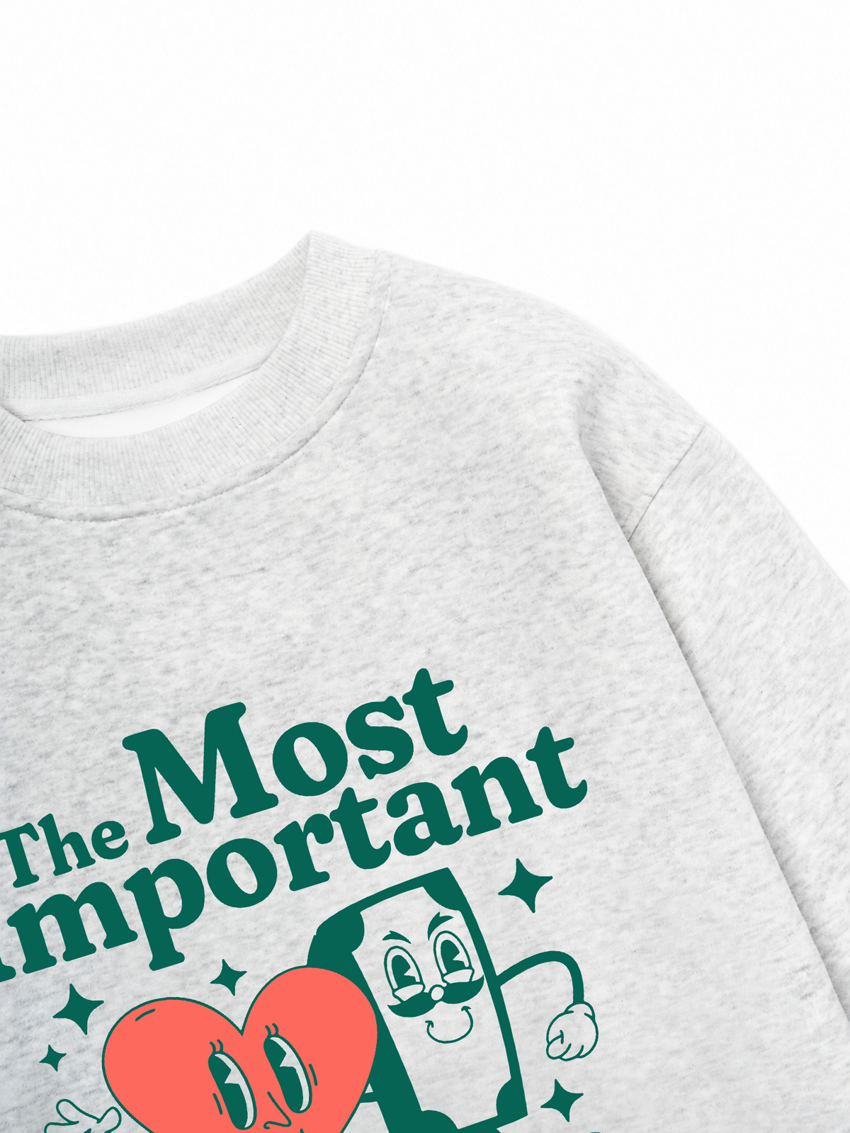 Áo Sweater Nỉ Hai Da Money The Most Important