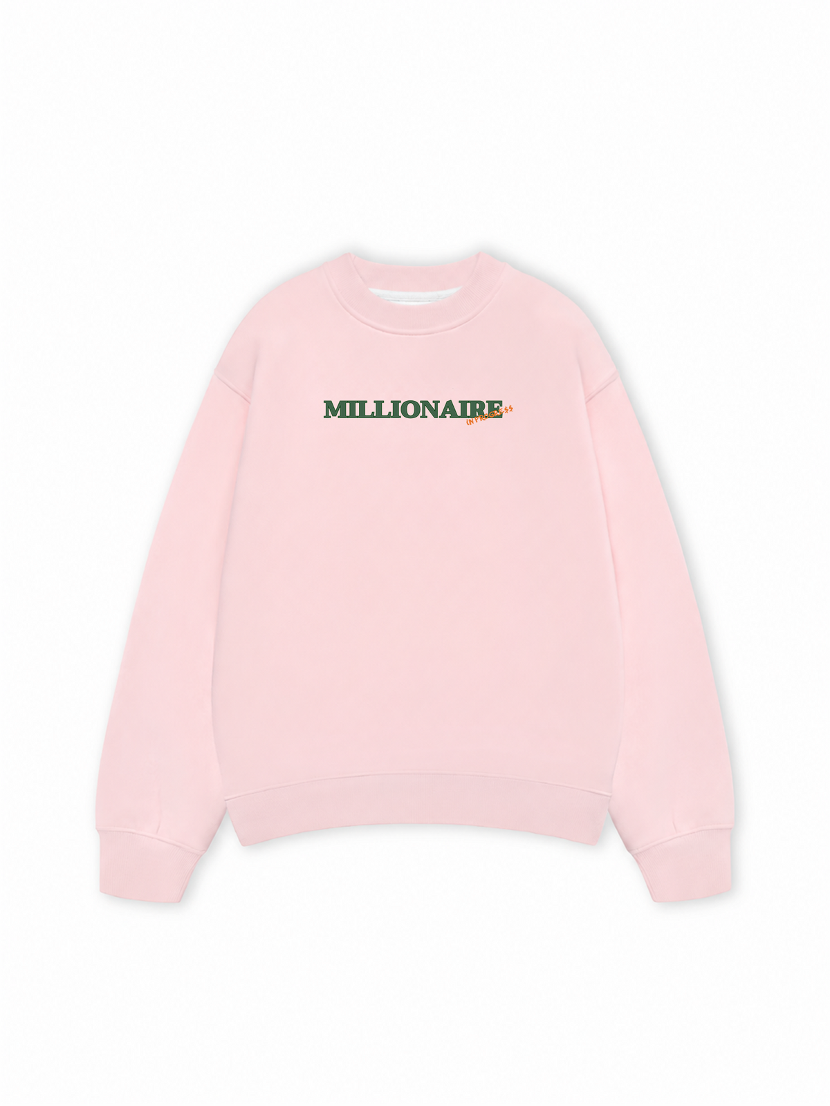 Áo Sweater Nỉ Hai Da Money Millionaire In Progress