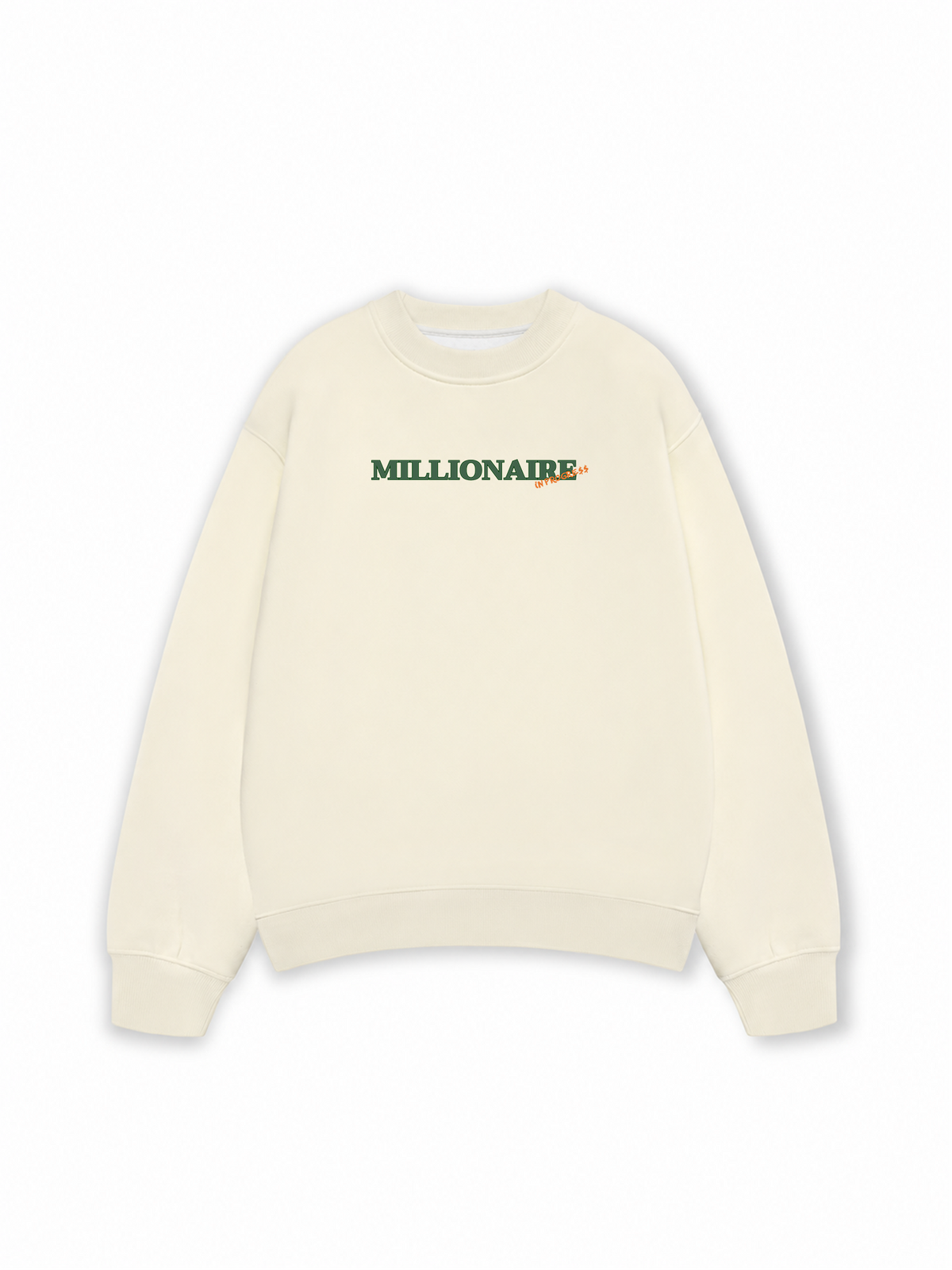 Áo Sweater Nỉ Hai Da Money Millionaire In Progress