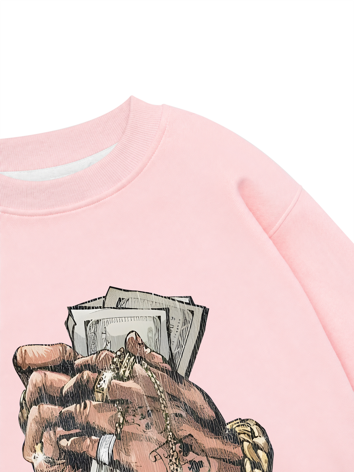 Áo Sweater Nỉ Hai Da Money Your Dream