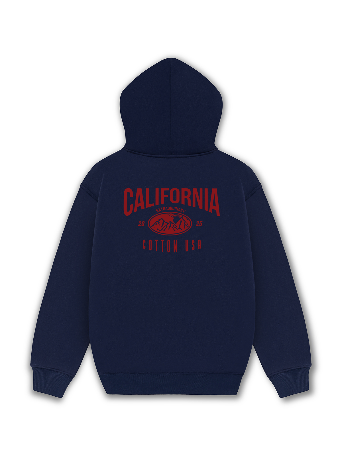 Áo Hoodie Nỉ Hai Da USA California Extraordinary