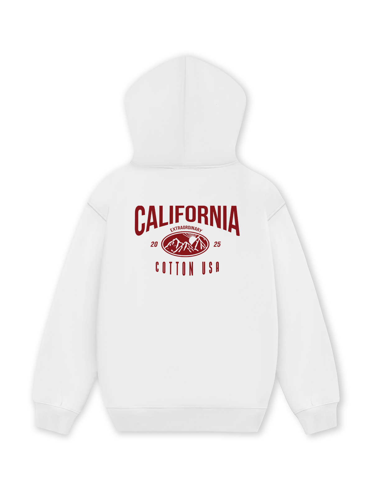 Áo Hoodie Nỉ Hai Da USA California Extraordinary