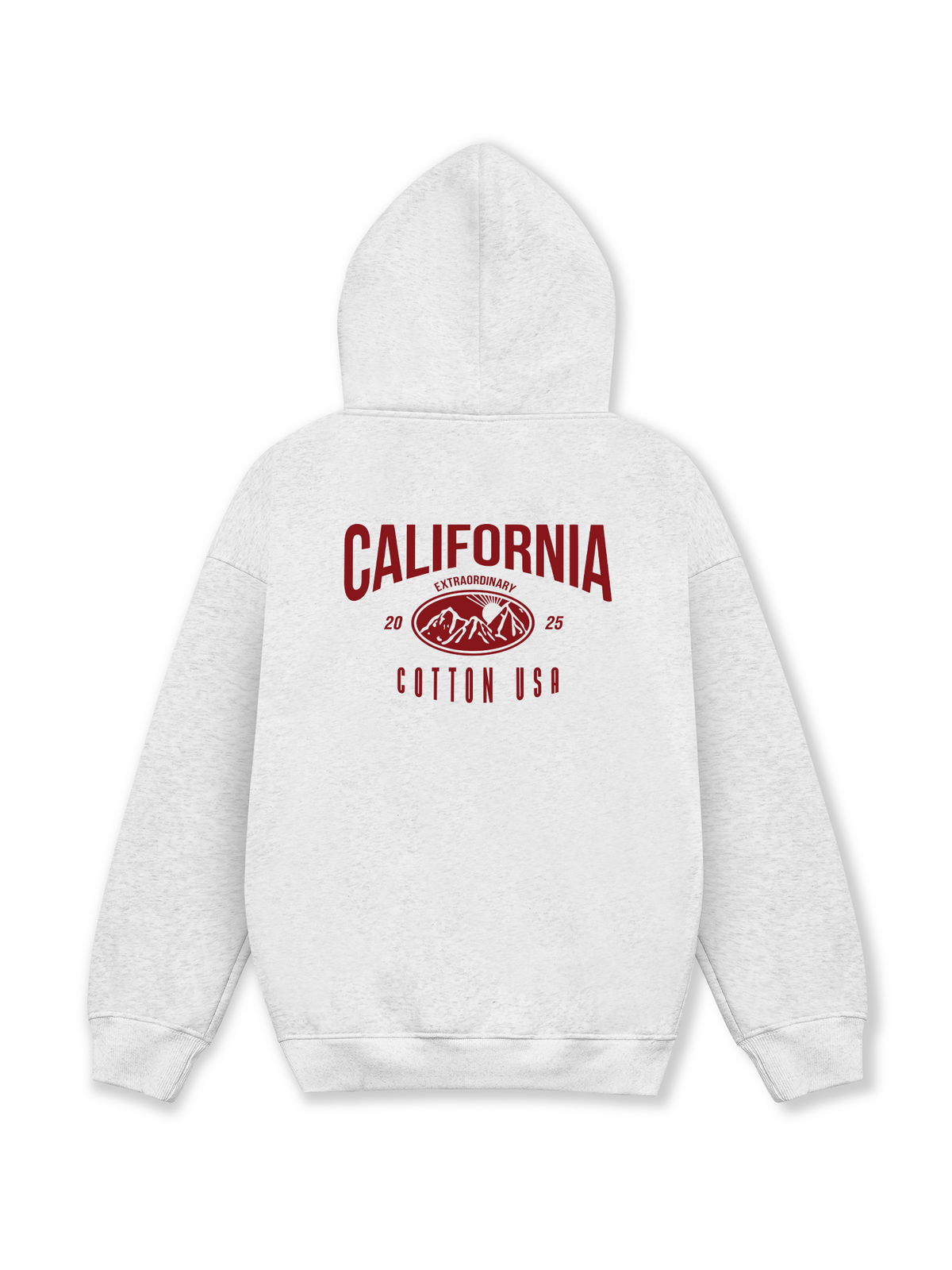 Áo Hoodie Nỉ Hai Da USA California Extraordinary