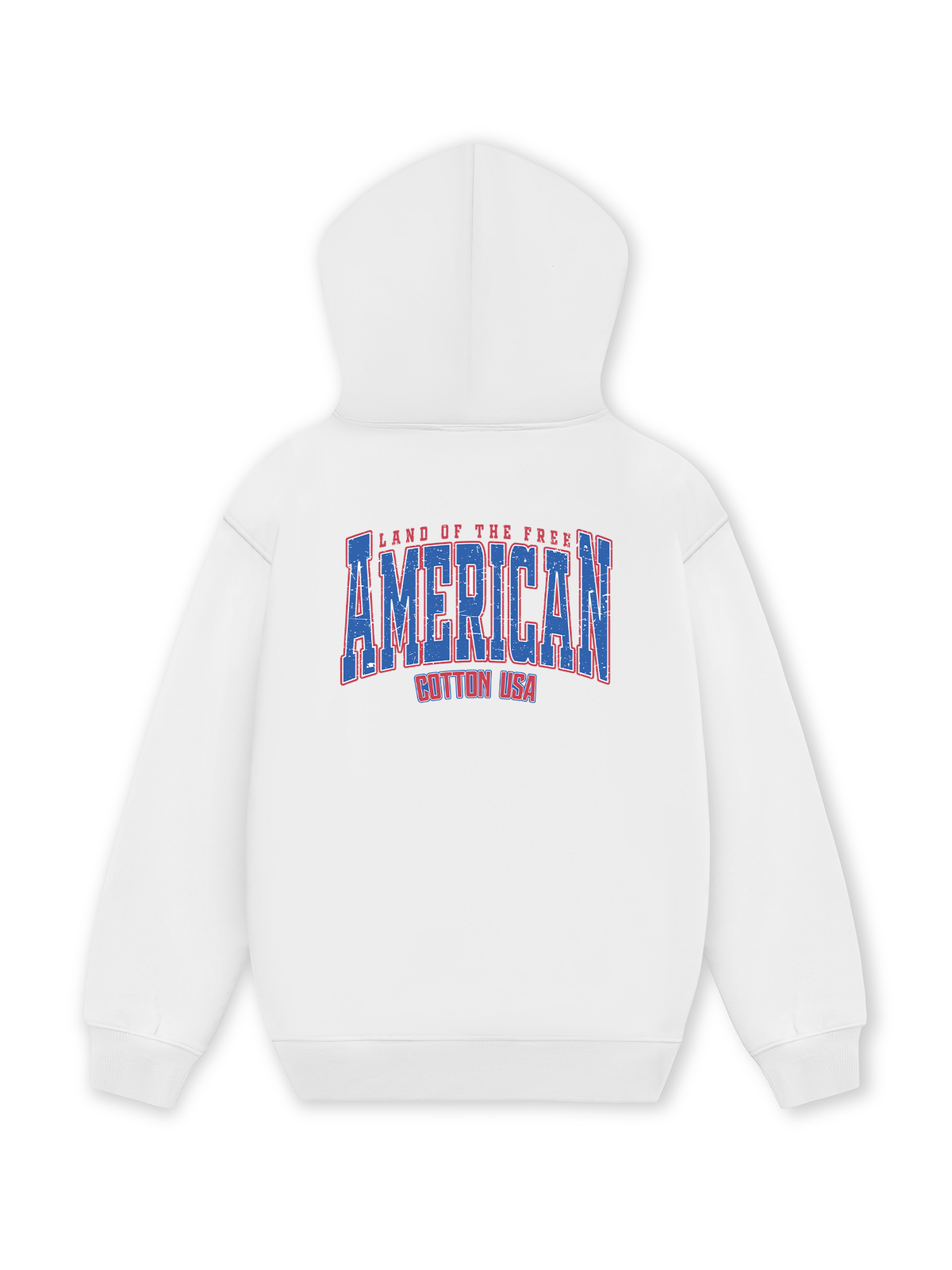 Áo Hoodie Nỉ Hai Da USA Land Of The Free