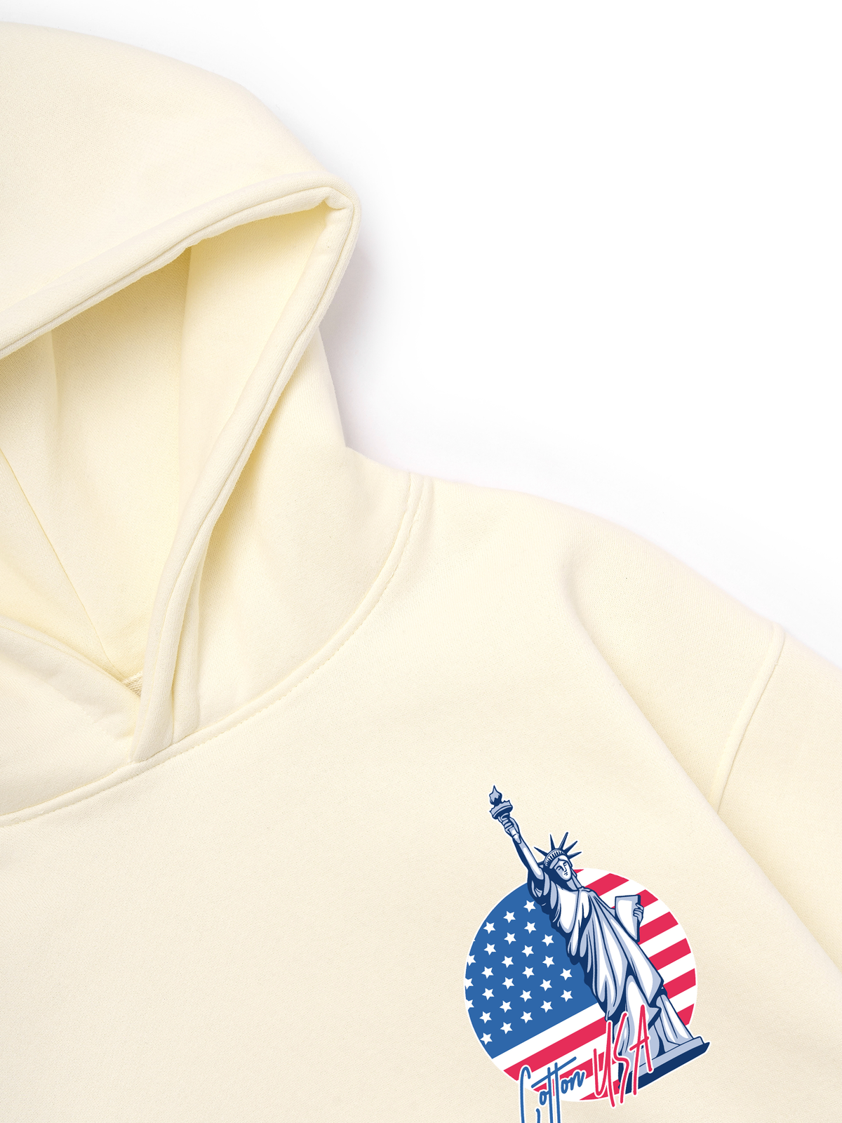 Áo Hoodie Nỉ Hai Da USA Statue Of Liberty