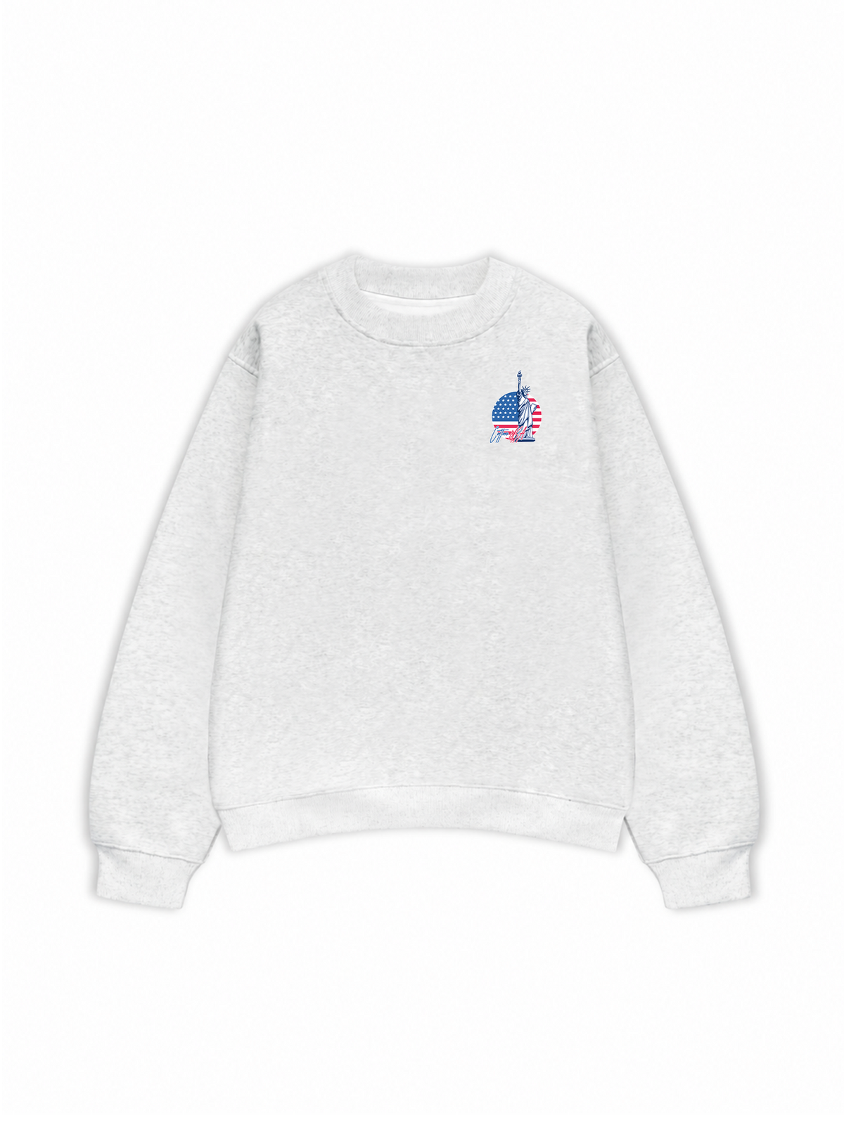 Áo Sweater Nỉ Hai Da USA Statue Of Liberty