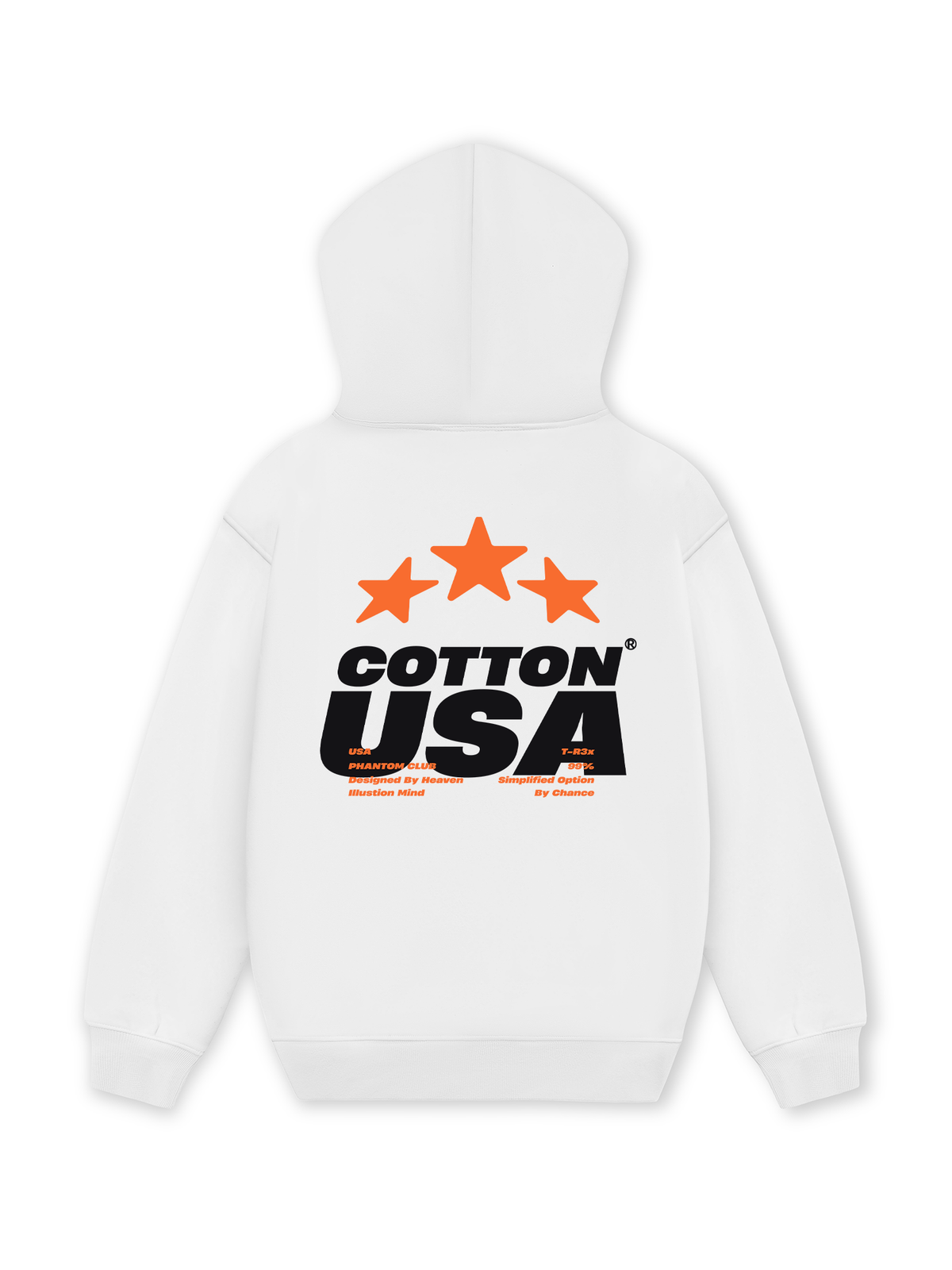Áo Hoodie Nỉ Hai Da USA Fliction Star