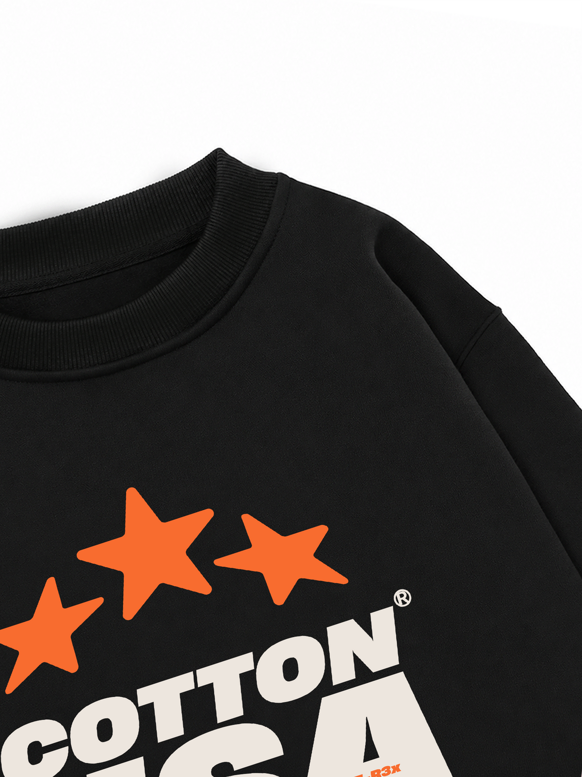 Áo Sweater Nỉ Hai Da USA Fliction Star