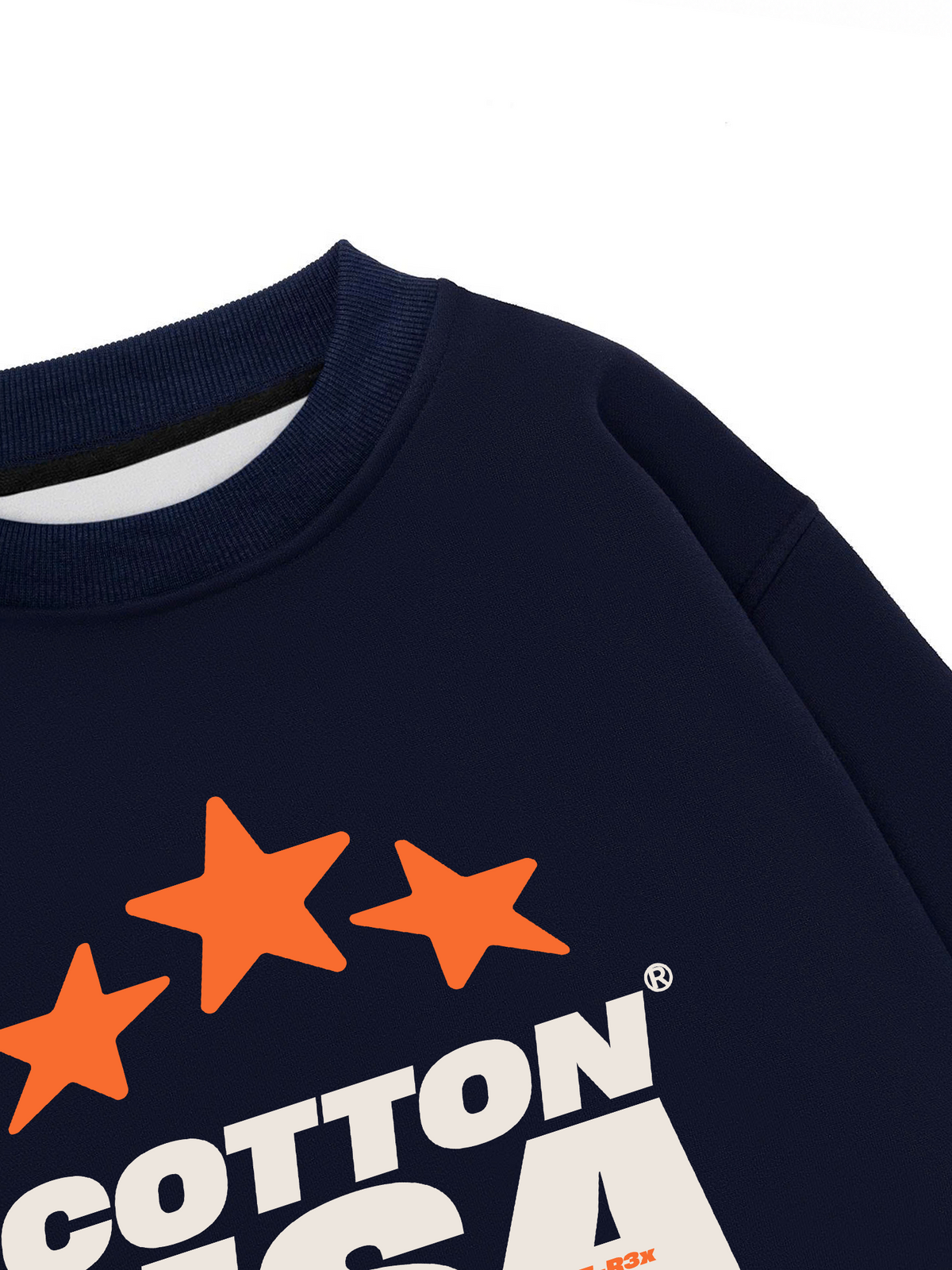 Áo Sweater Nỉ Hai Da USA Fliction Star