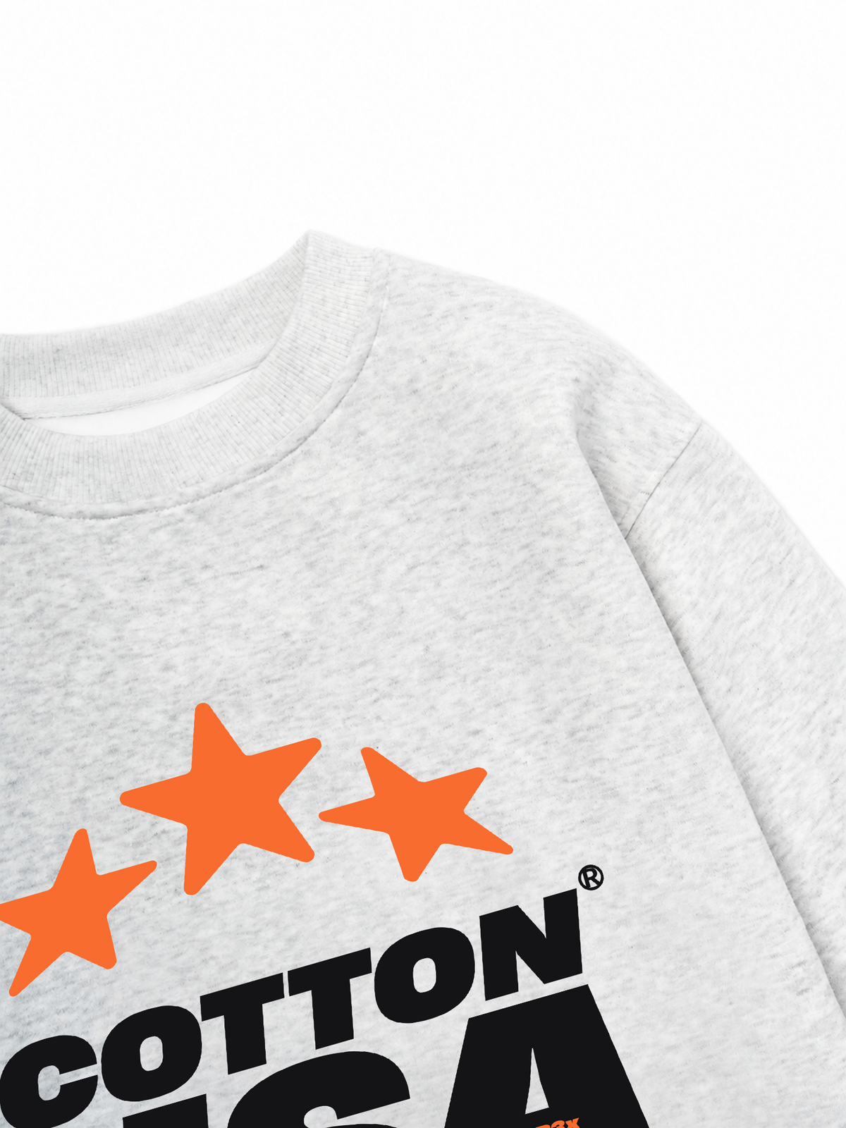 Áo Sweater Nỉ Hai Da USA Fliction Star