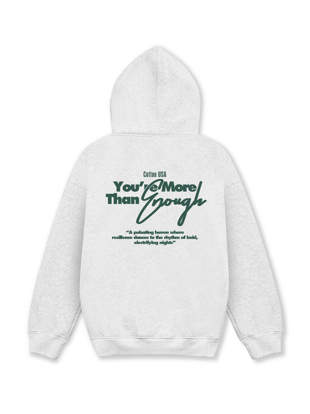 Áo Hoodie Nỉ Hai Da USA More Than Enough