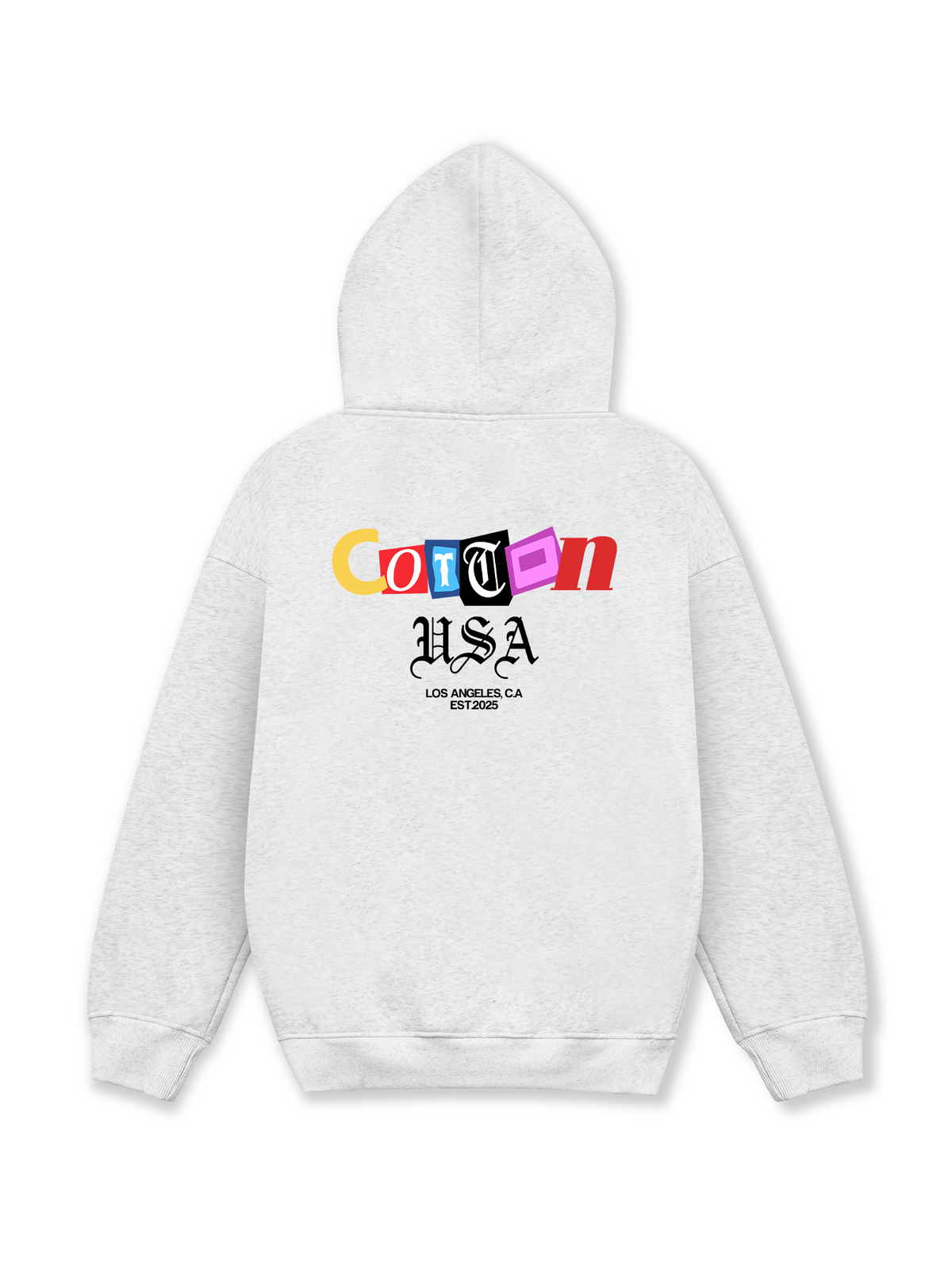 Áo Hoodie Nỉ Hai Da USA Paper Cut