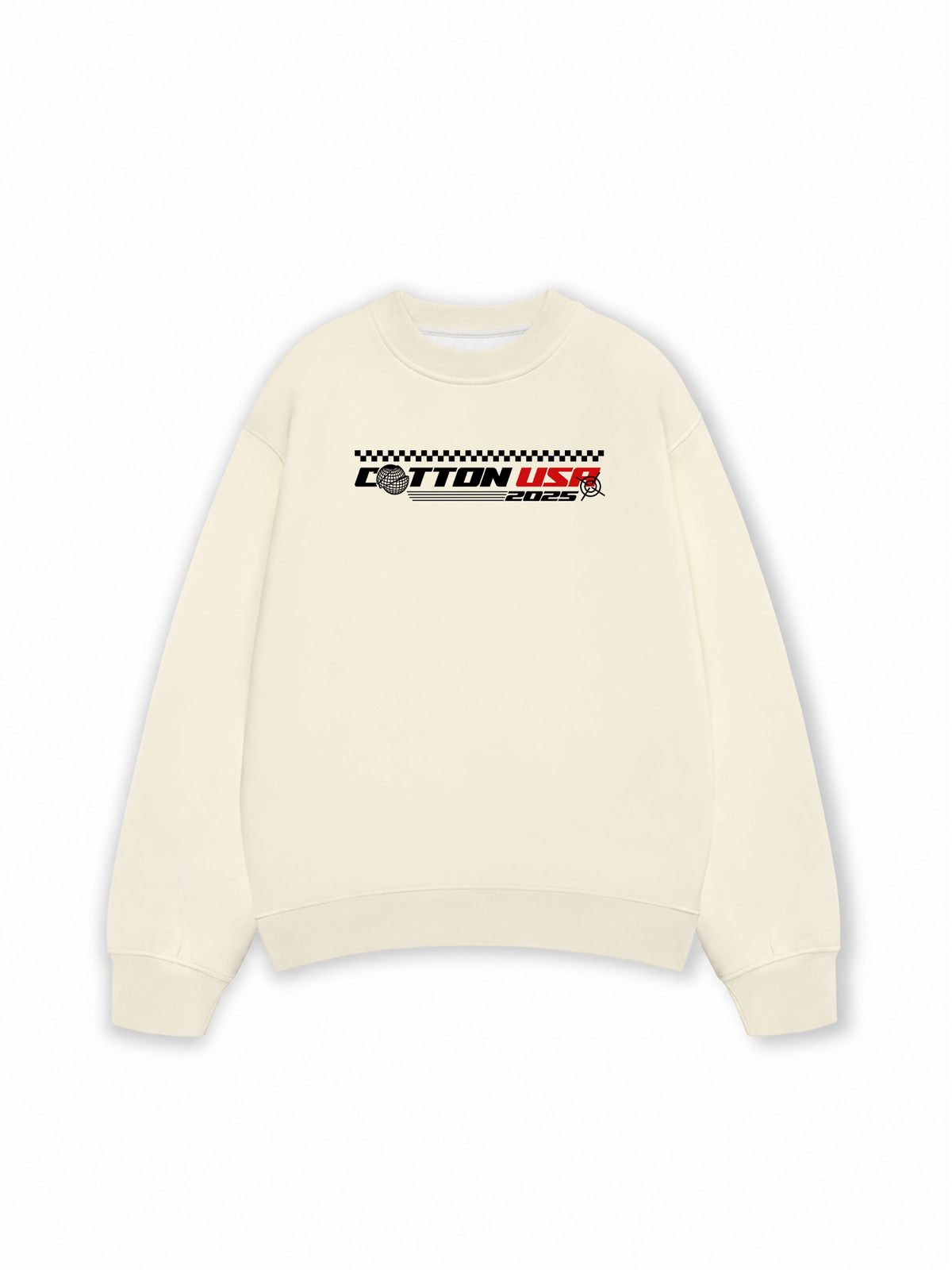 Áo Sweater Nỉ Hai Da USA Target Mode