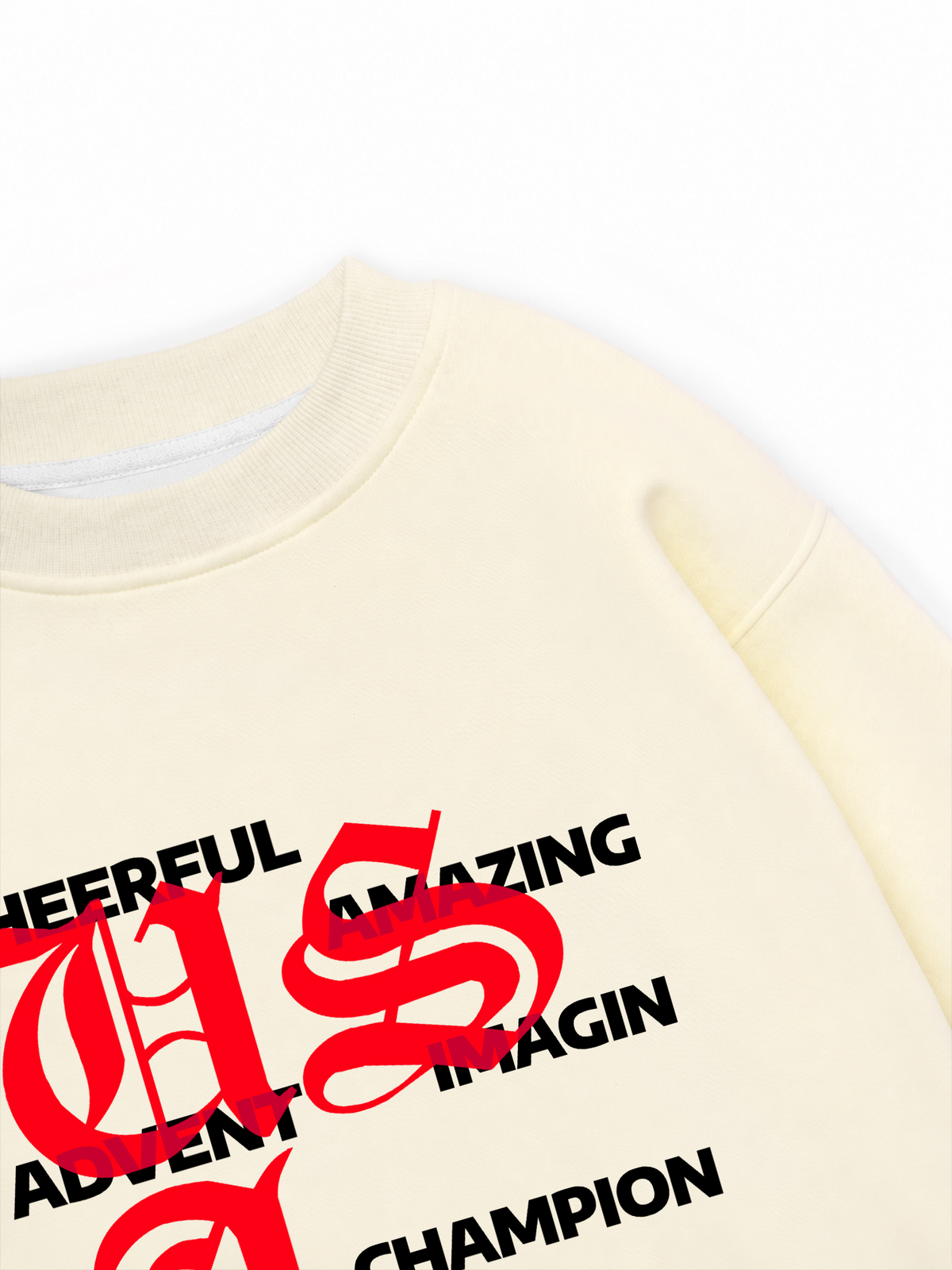 Áo Sweater Nỉ Hai Da USA Classic Positive