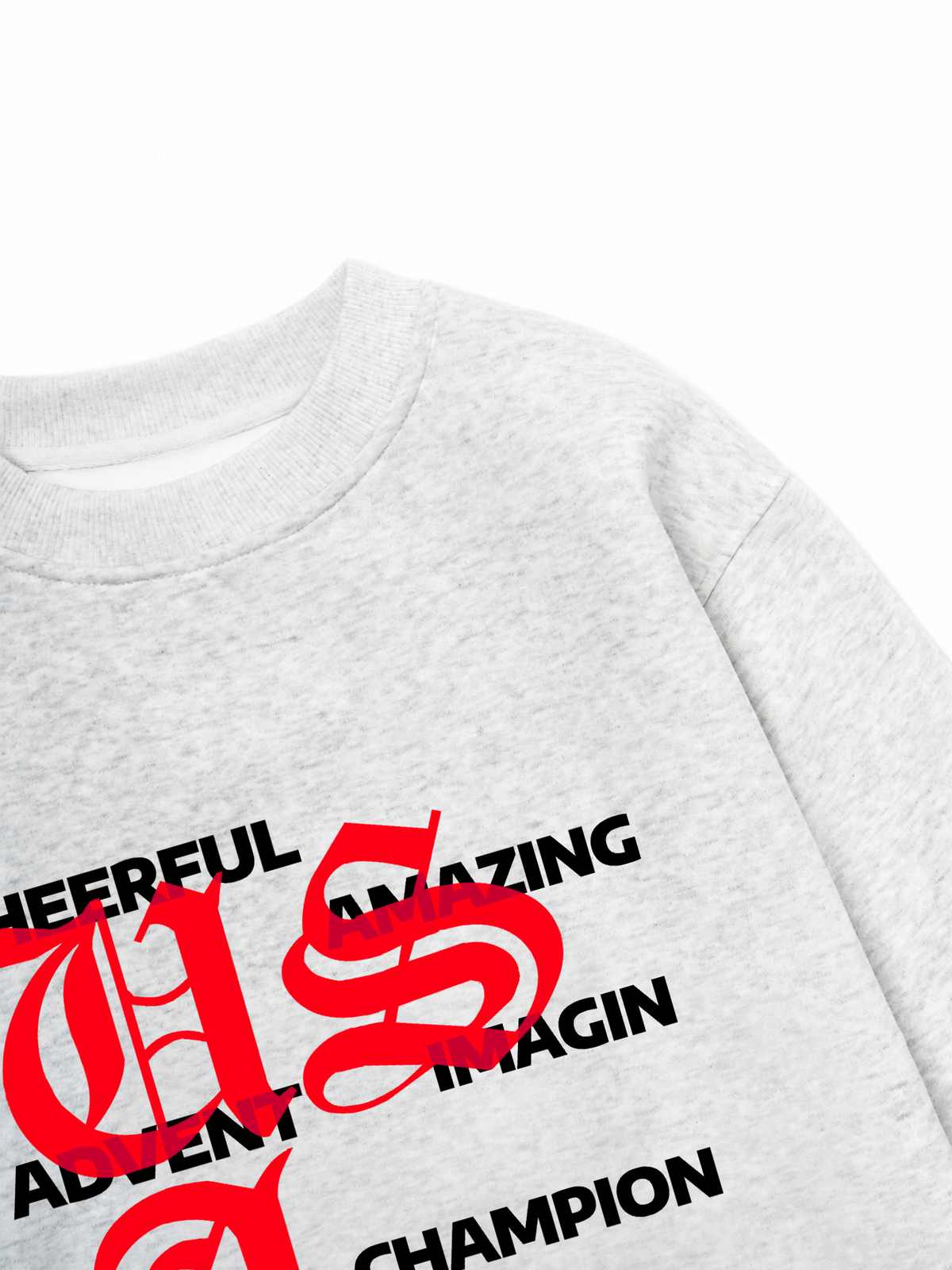 Áo Sweater Nỉ Hai Da USA Classic Positive